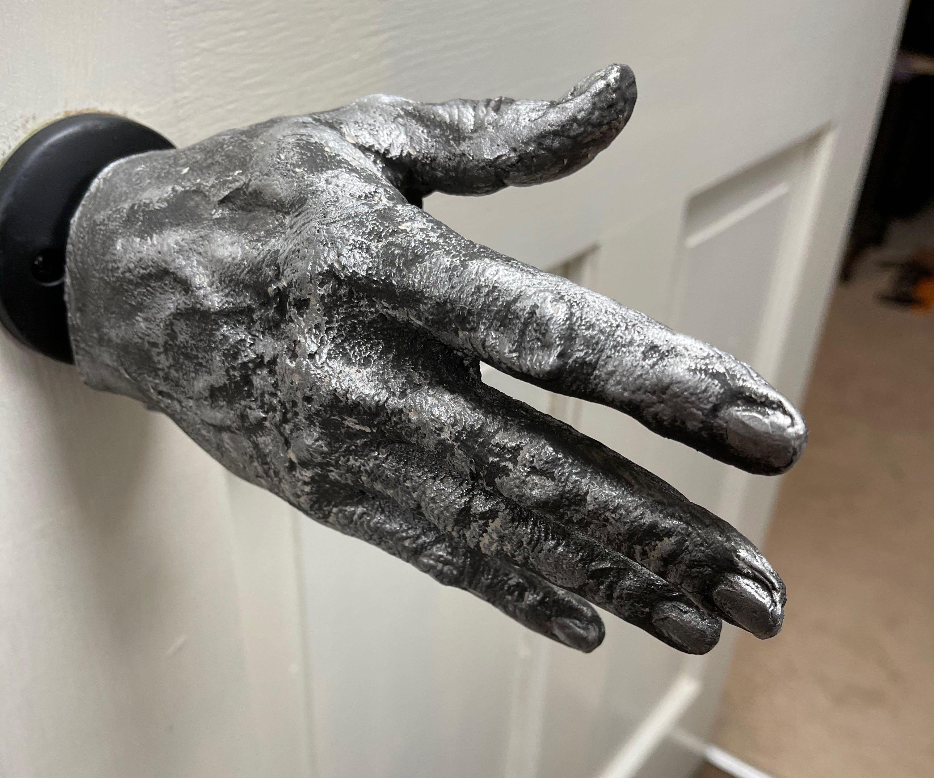 My Metal Hand Doorknob