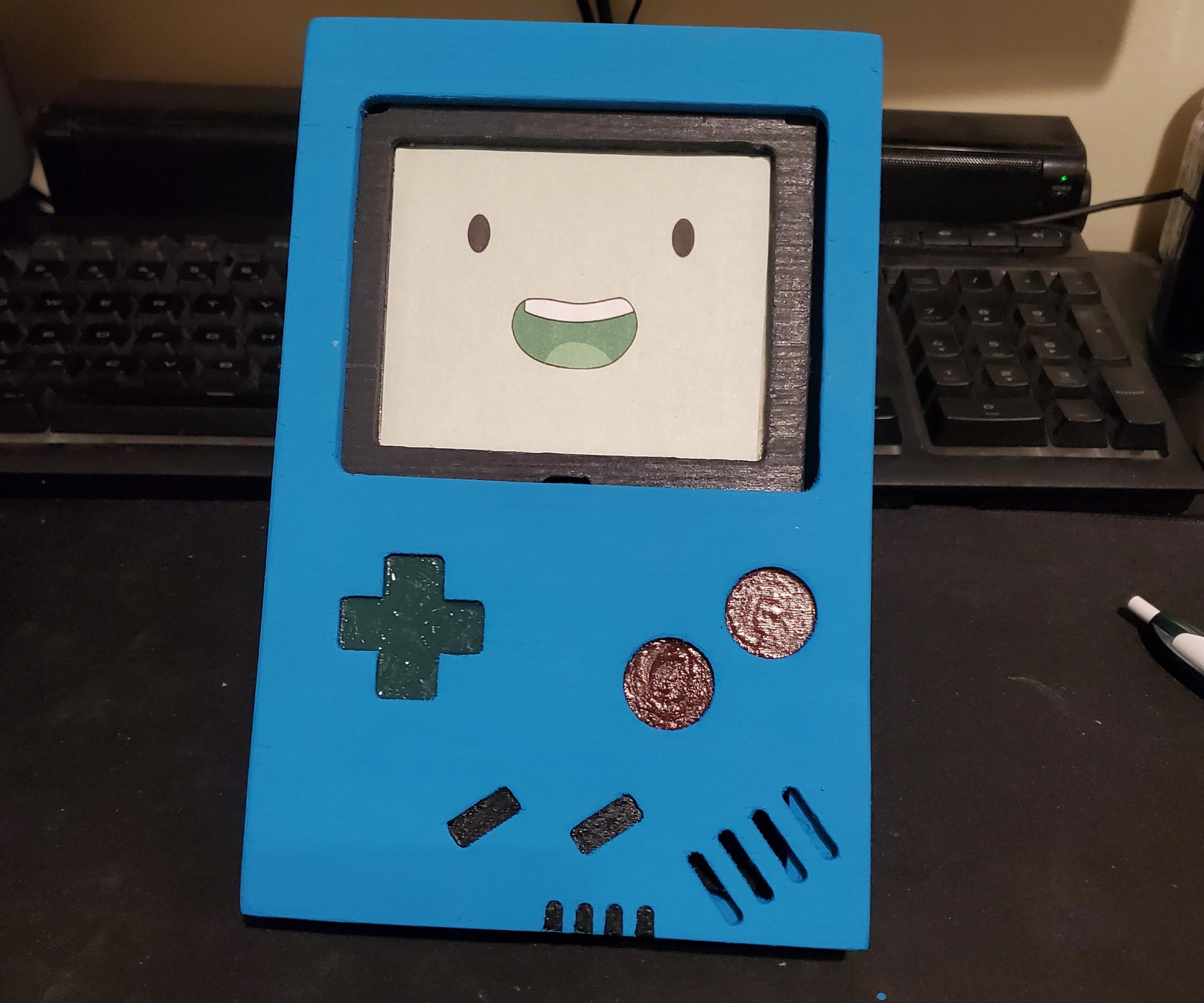 Gameboy W/ Cartridge Frames
