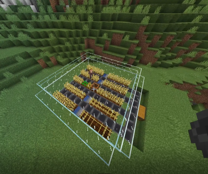 Automatic Minecraft Wheat Farm