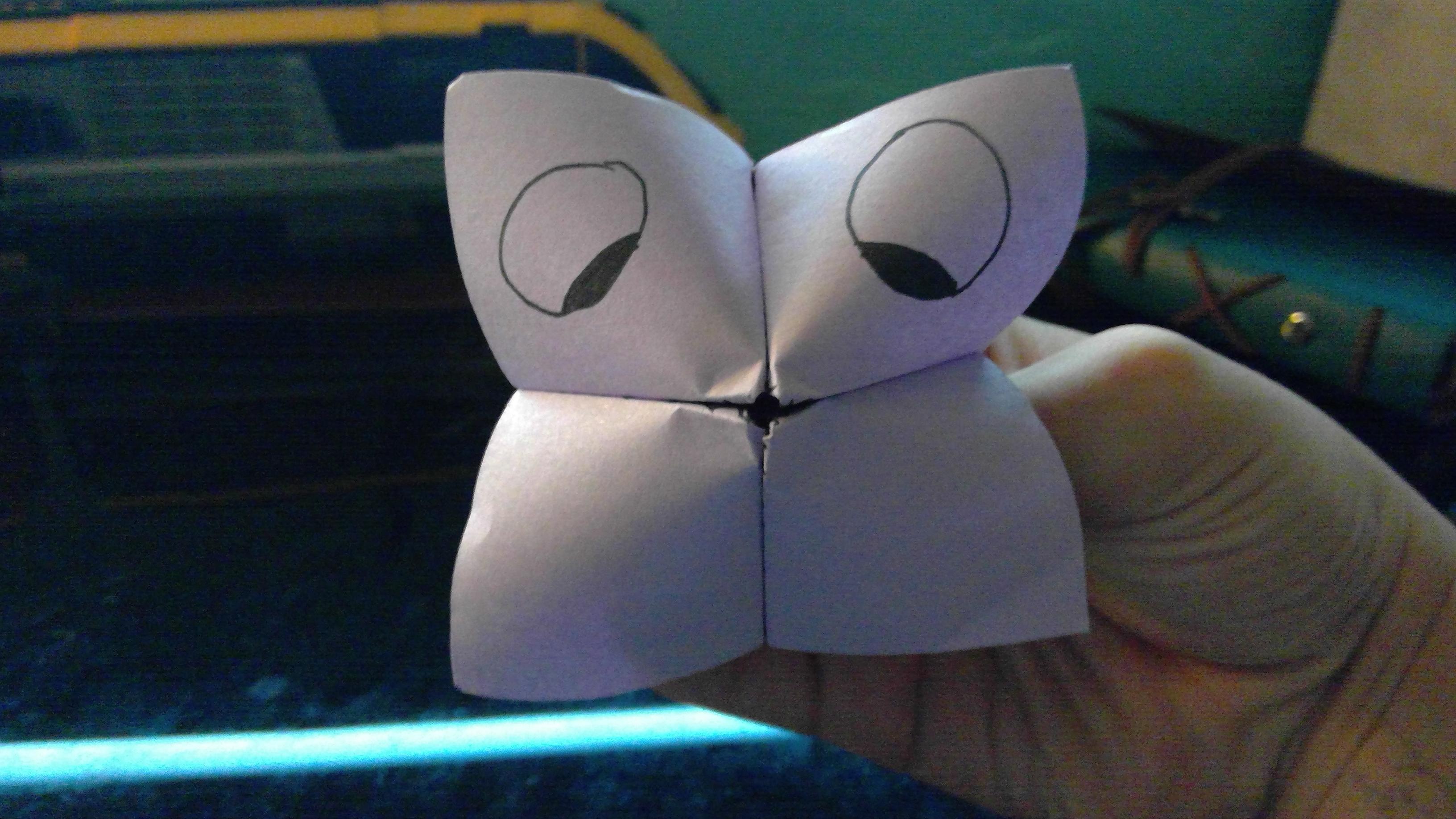 Easy Origami Fortune Teller Tutorial