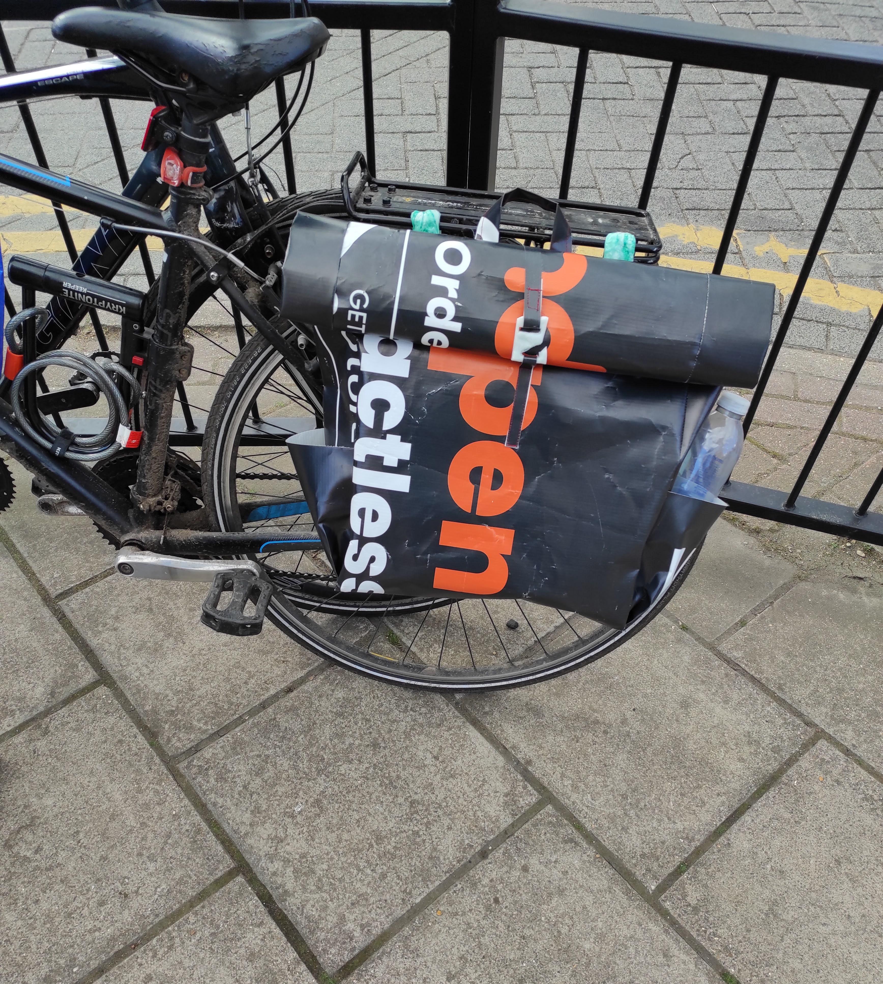 Recycled Plastic Cycling Rucksack