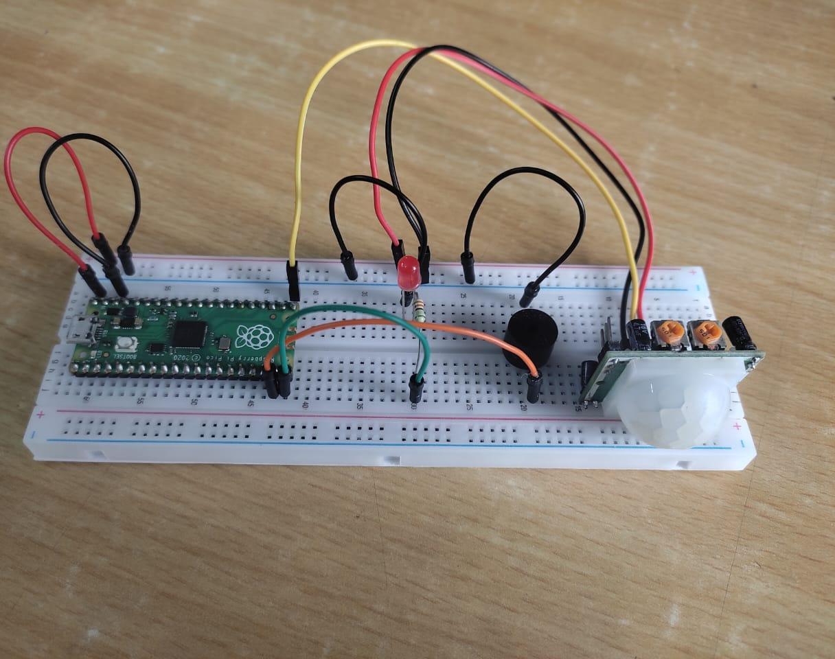 Raspberry Pi Pico and PIR Sensor