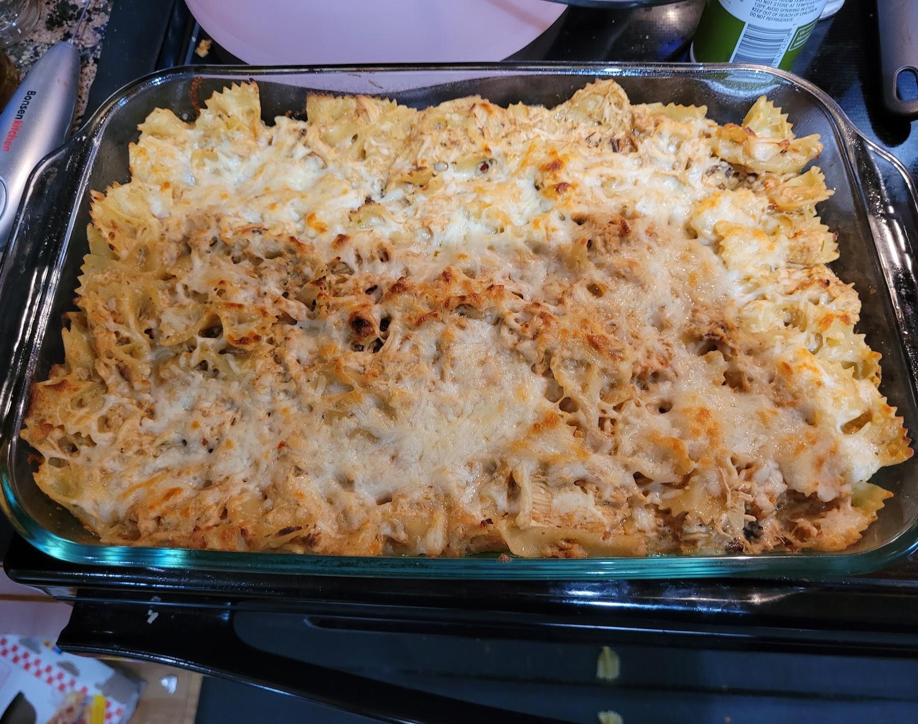 Creamy Garlic Parmesan Chicken Pasta