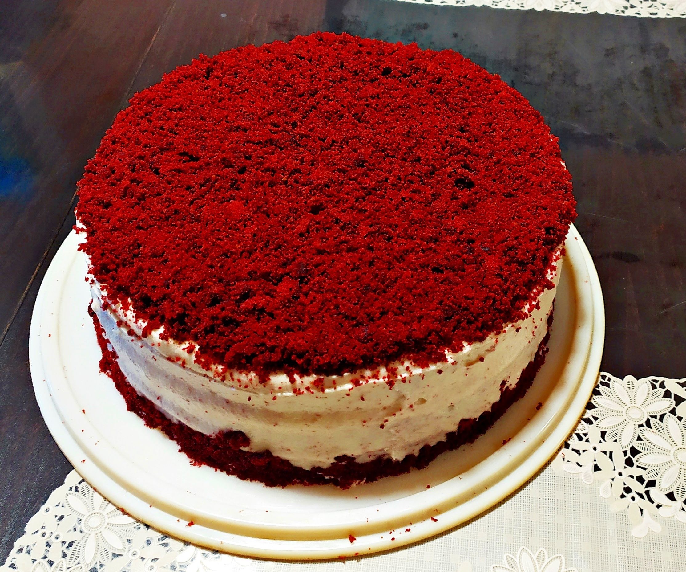 The Most Delicious Red Velvet Cake