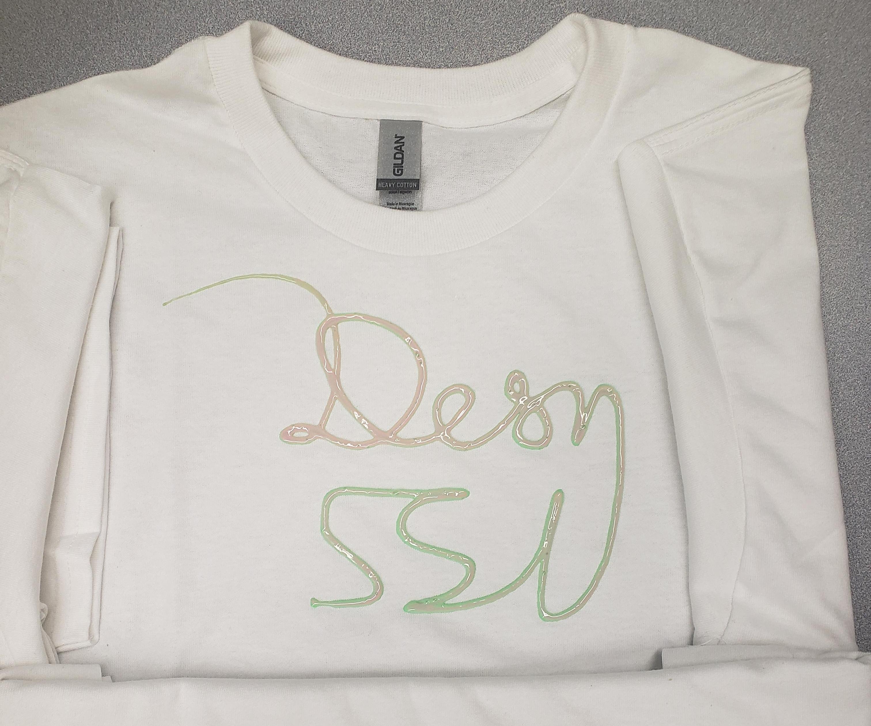 Dispensing Paint Onto Fabric Using Robot