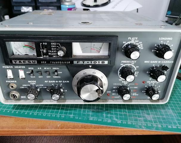My HF Transceiver Projects - Yaesu FT-101 and Sommerkamp FT-277E