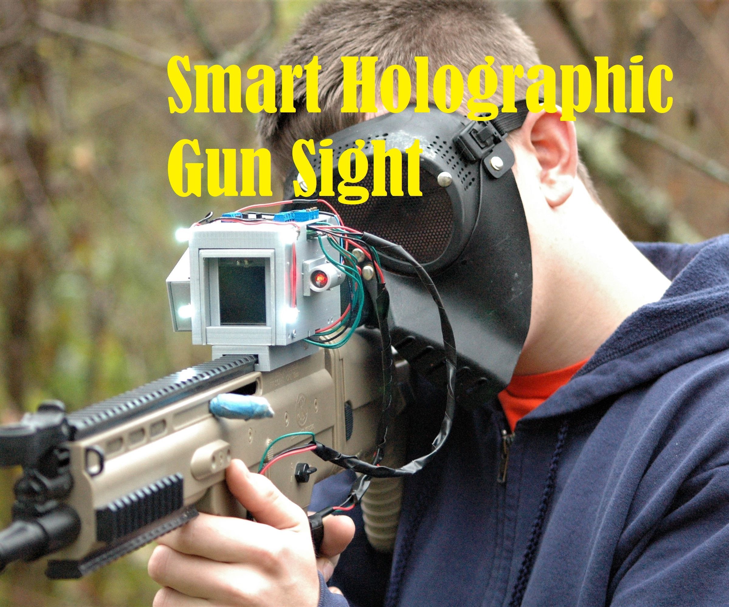 Smart Holographic Gun Sight With Arduino