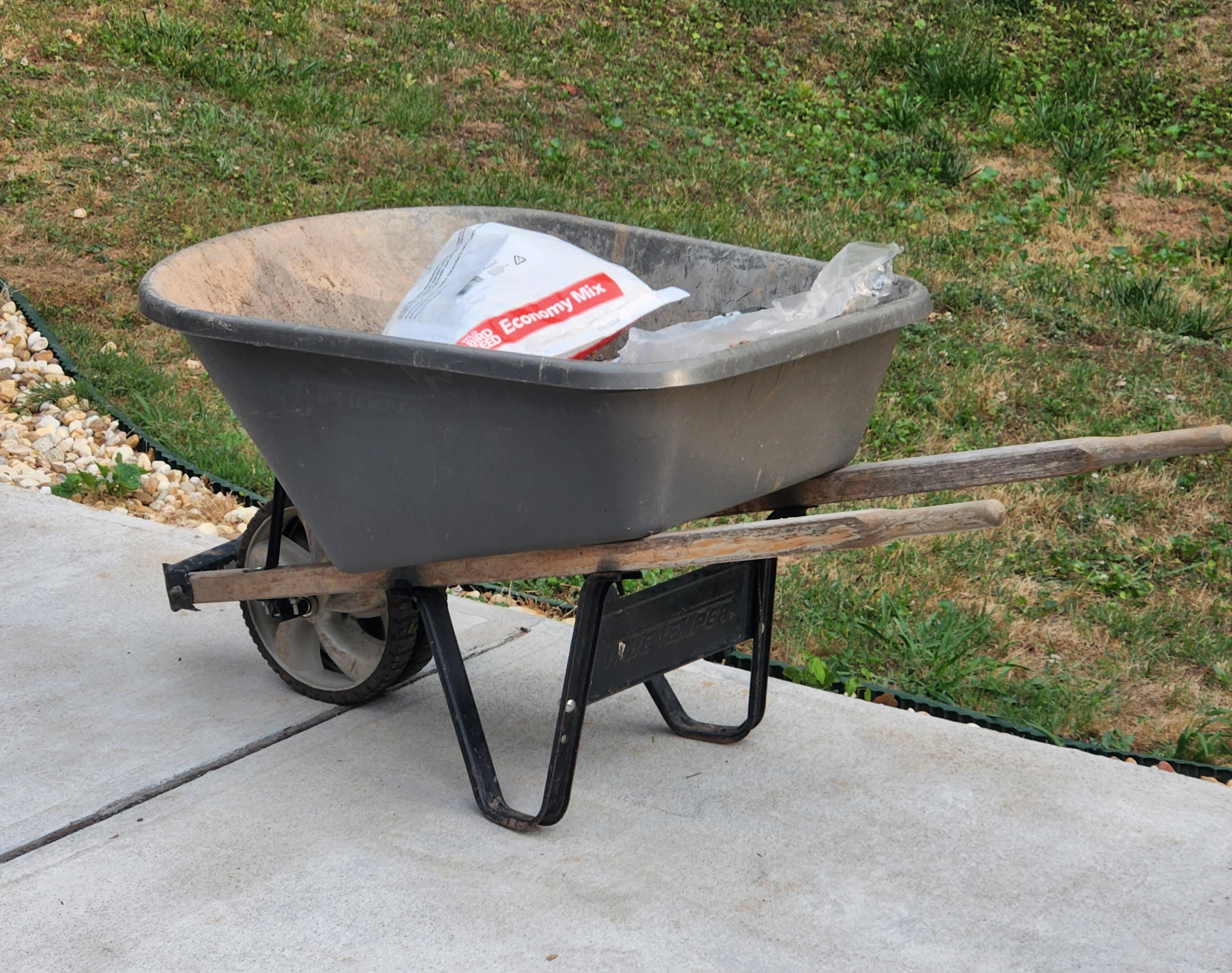 Modify Wheelbarrow Wheel