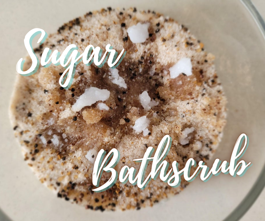 Natural 3 Ingredient Bathscrub (Customizable ¦ Easy)