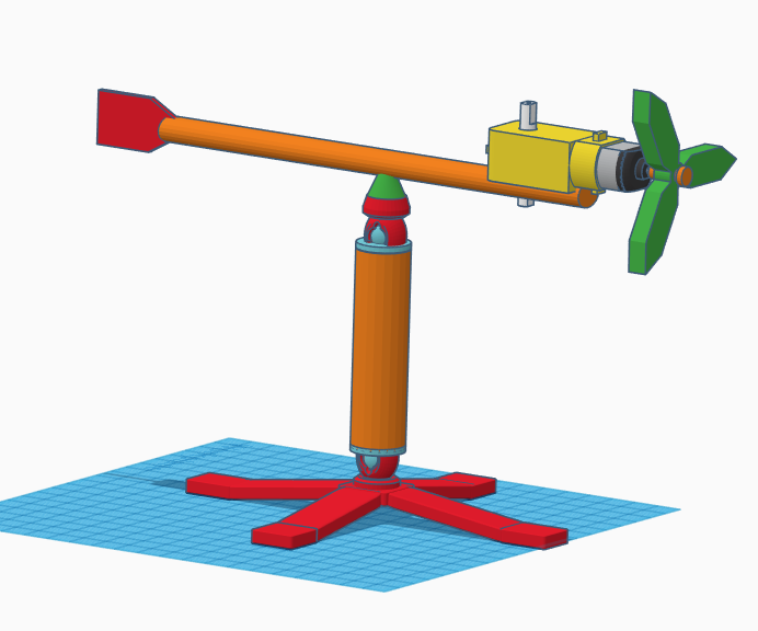 Thinker-cad : Scene, Connector and Silly Solution
