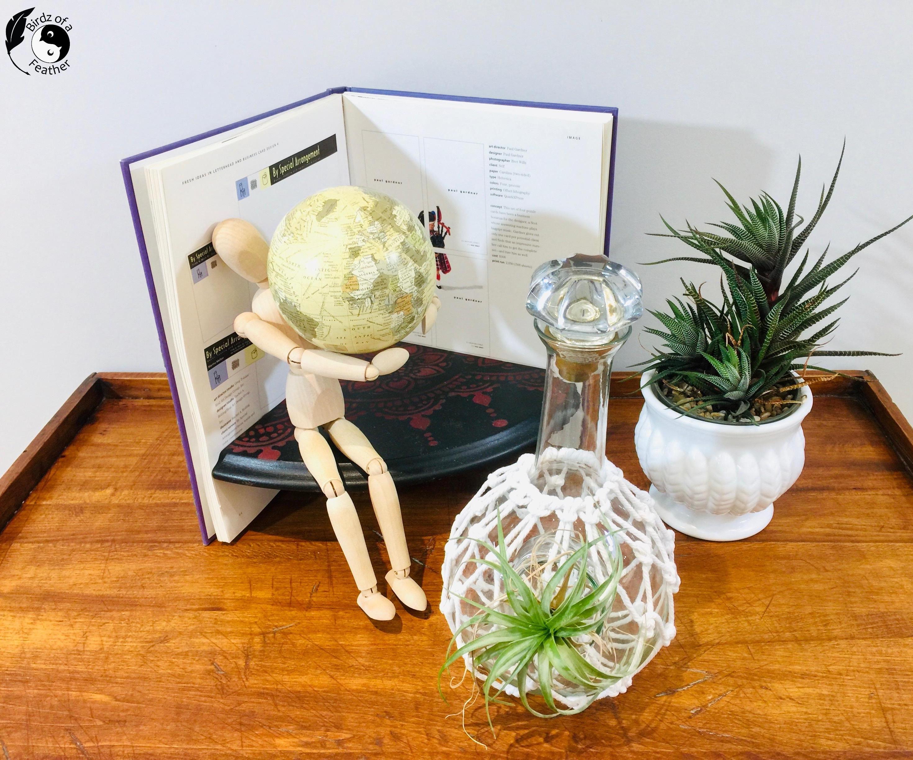 How to Hand Knot a Sake Carafe Air Planter