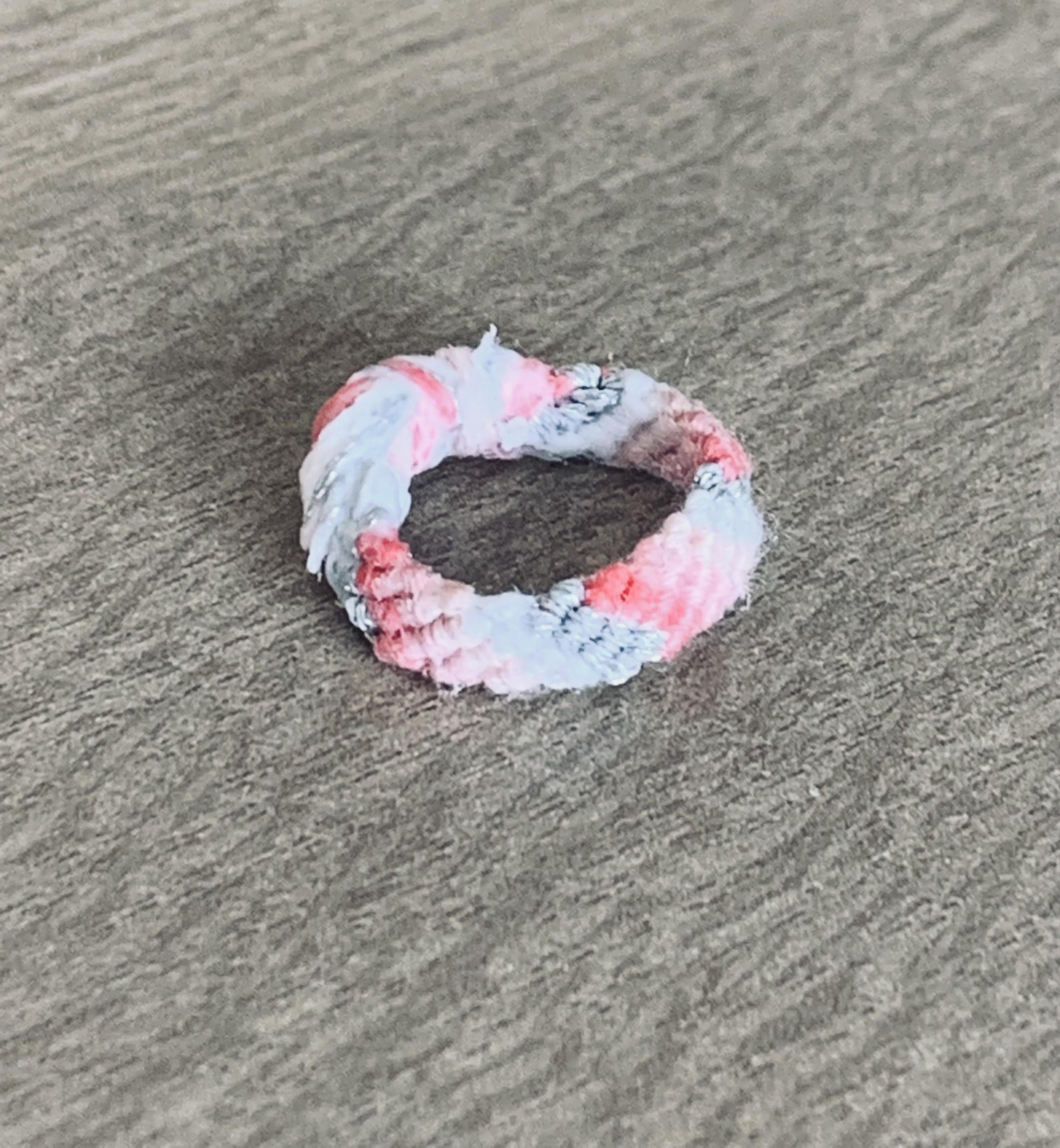 How to Make a Diagonal Chevron Ring