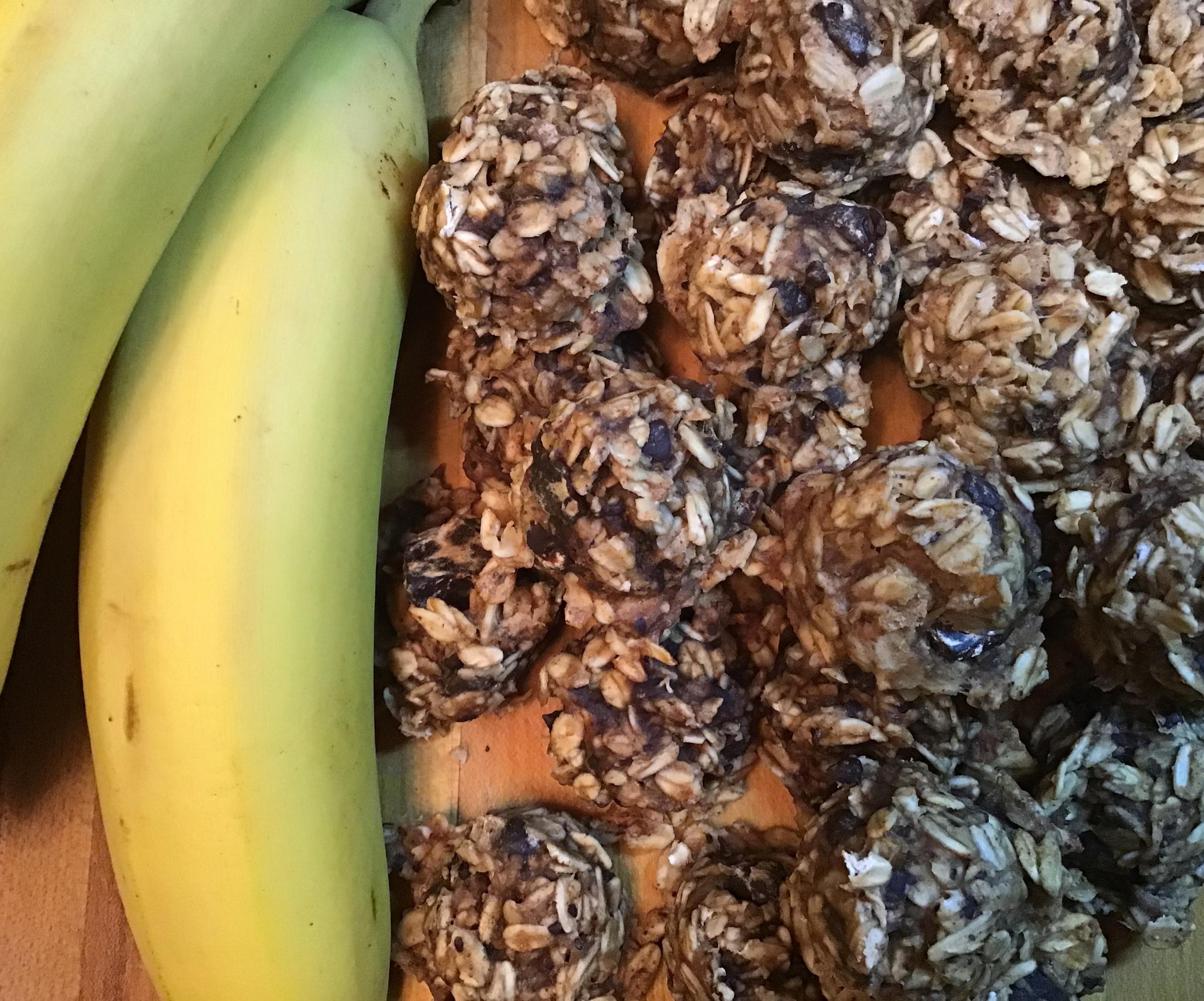 Gluten Free Breakfast Peanut Butter Banana Nuggets 