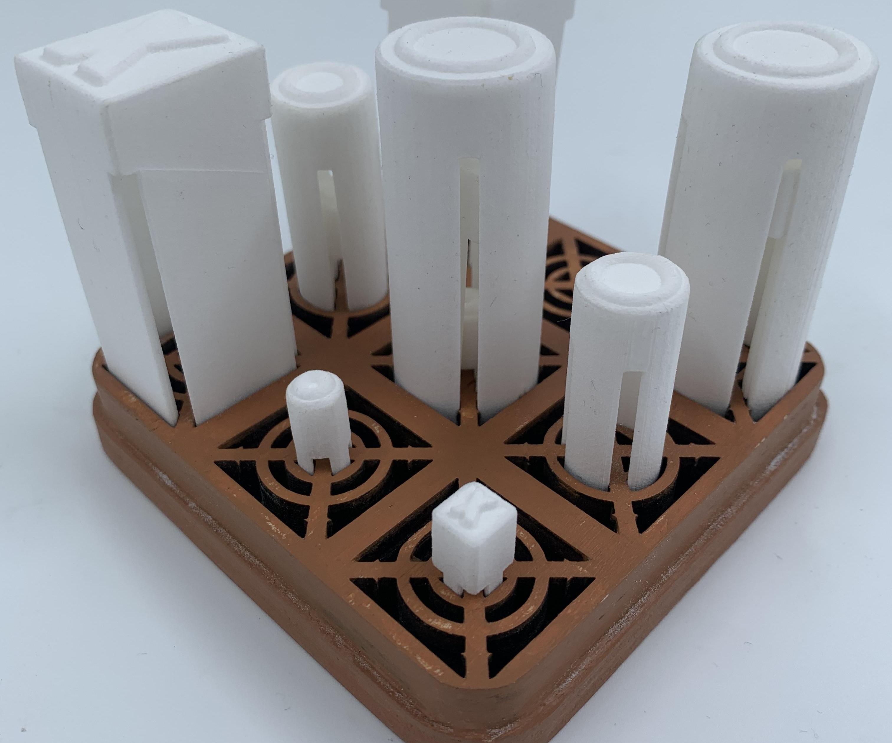 Tic Tac Toes - a Small Boardgame With a Twist - Made With Fusion 360