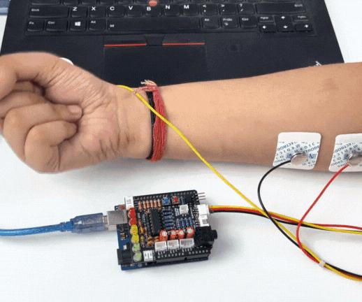 Record, Visualize & Listen to Muscle Signals Using Muscle BioAmp Shield