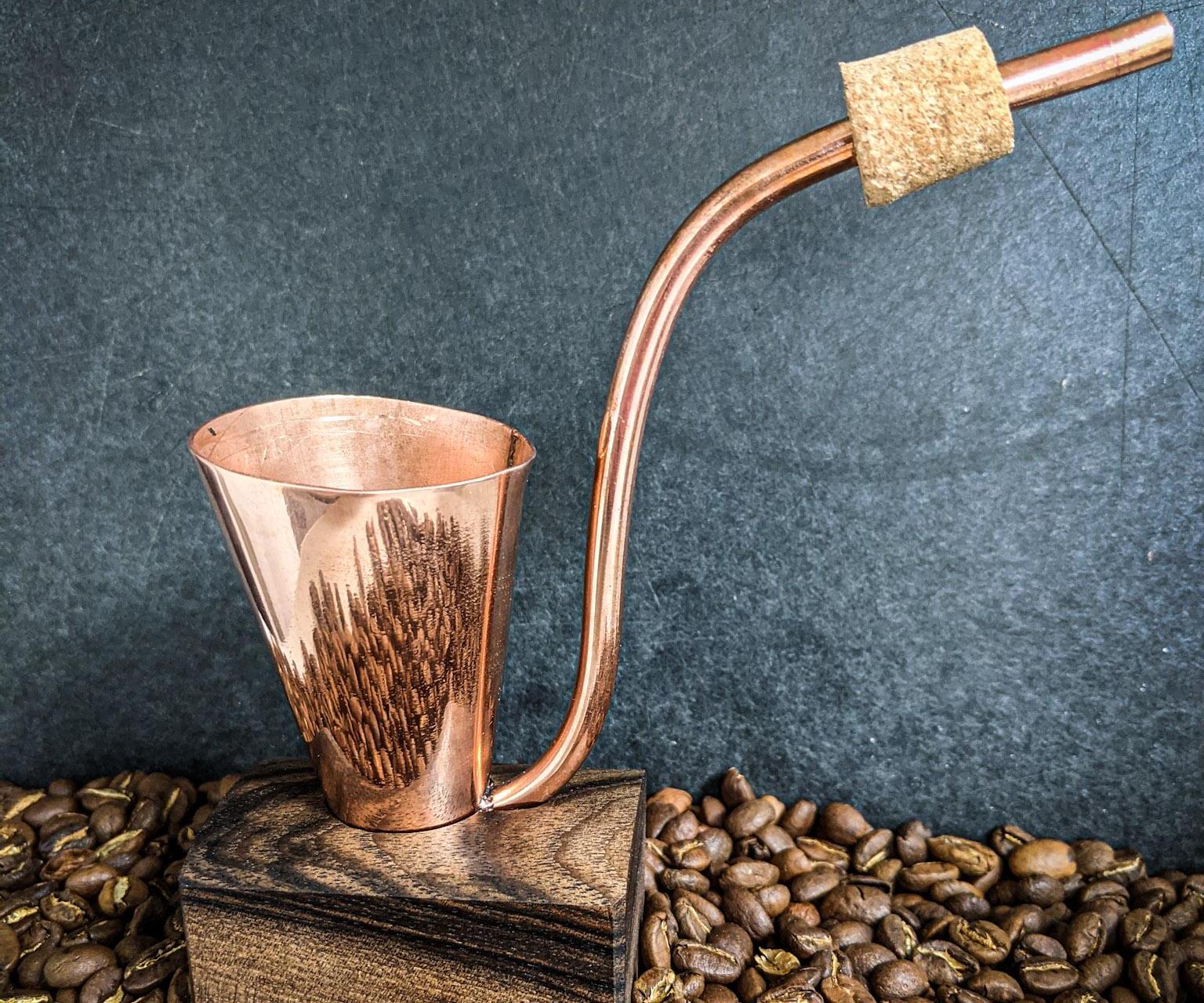 The Bripe - a Coffee Brewing Pipe
