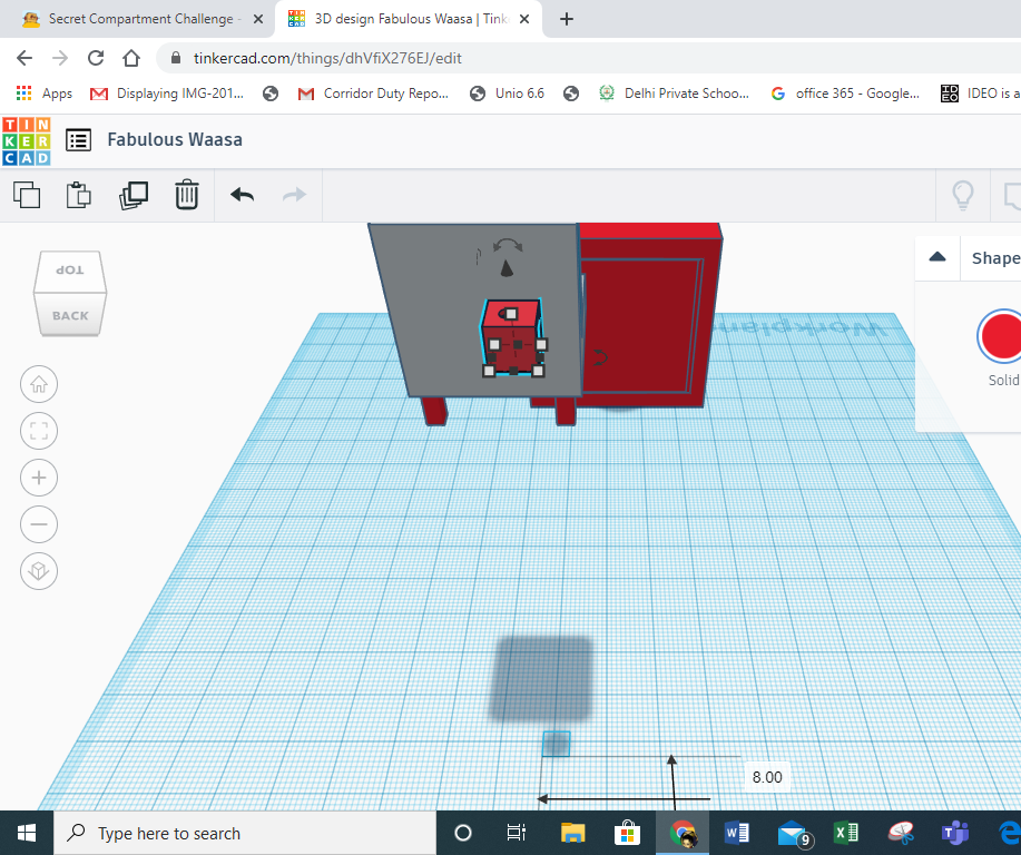 Secret Compartment to Hide Money