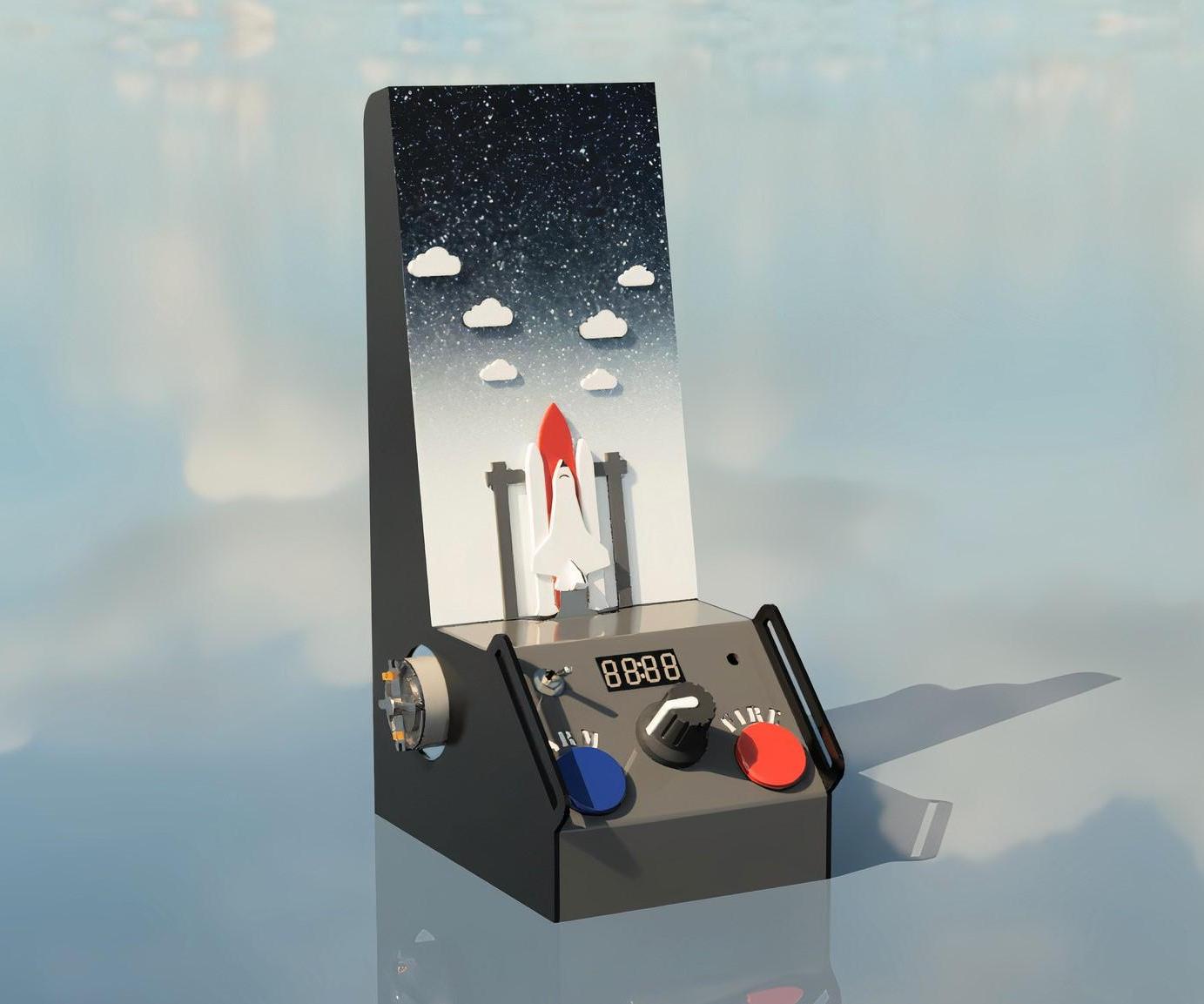 DIY Space Shuttle Launch Model / Science Fair / Rocket