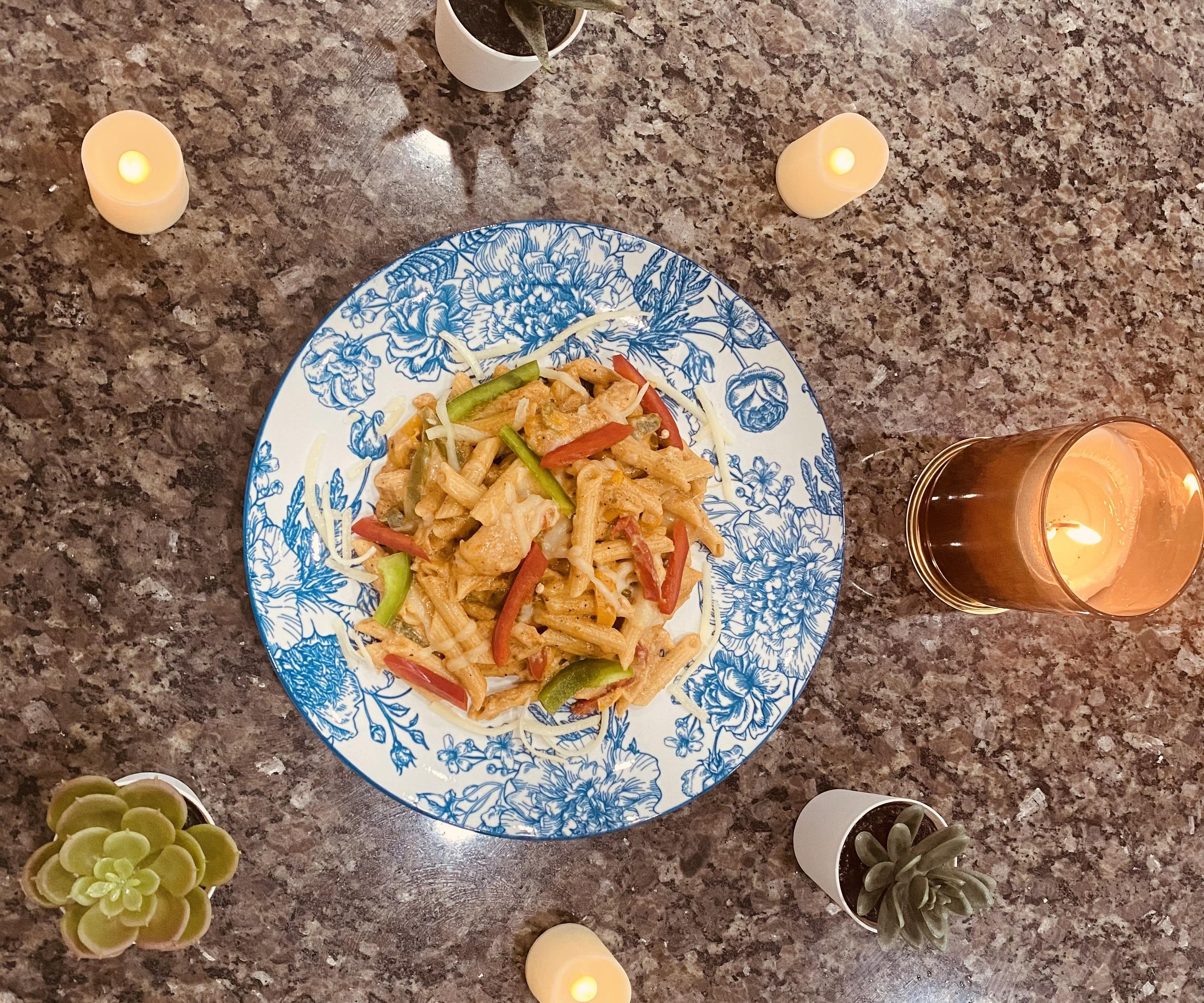 How to Make Chicken Fajita Pasta