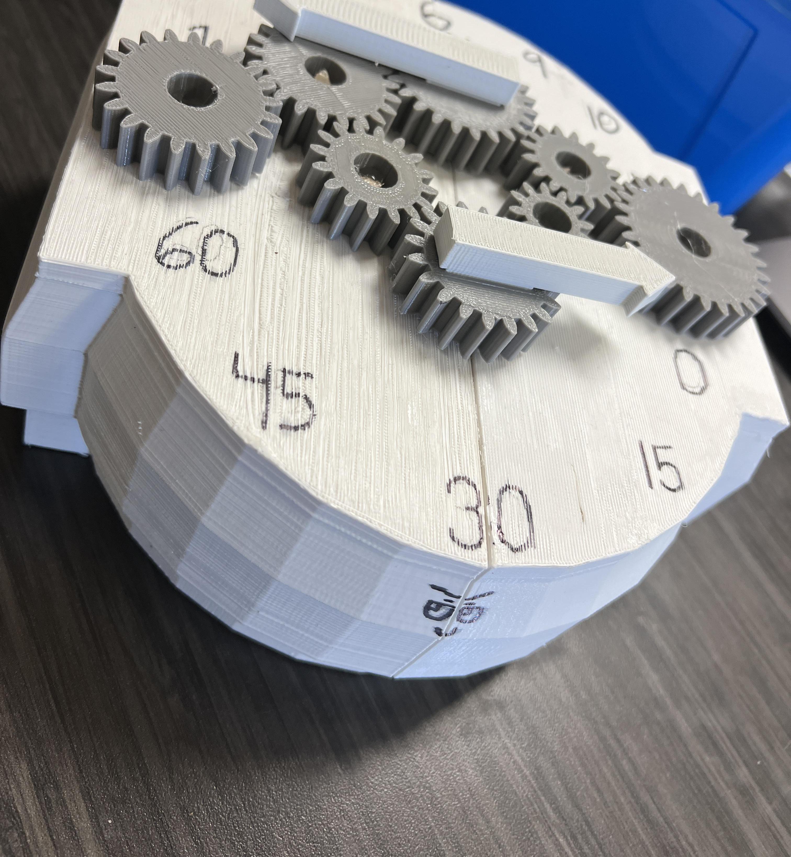 "Gear" Clock