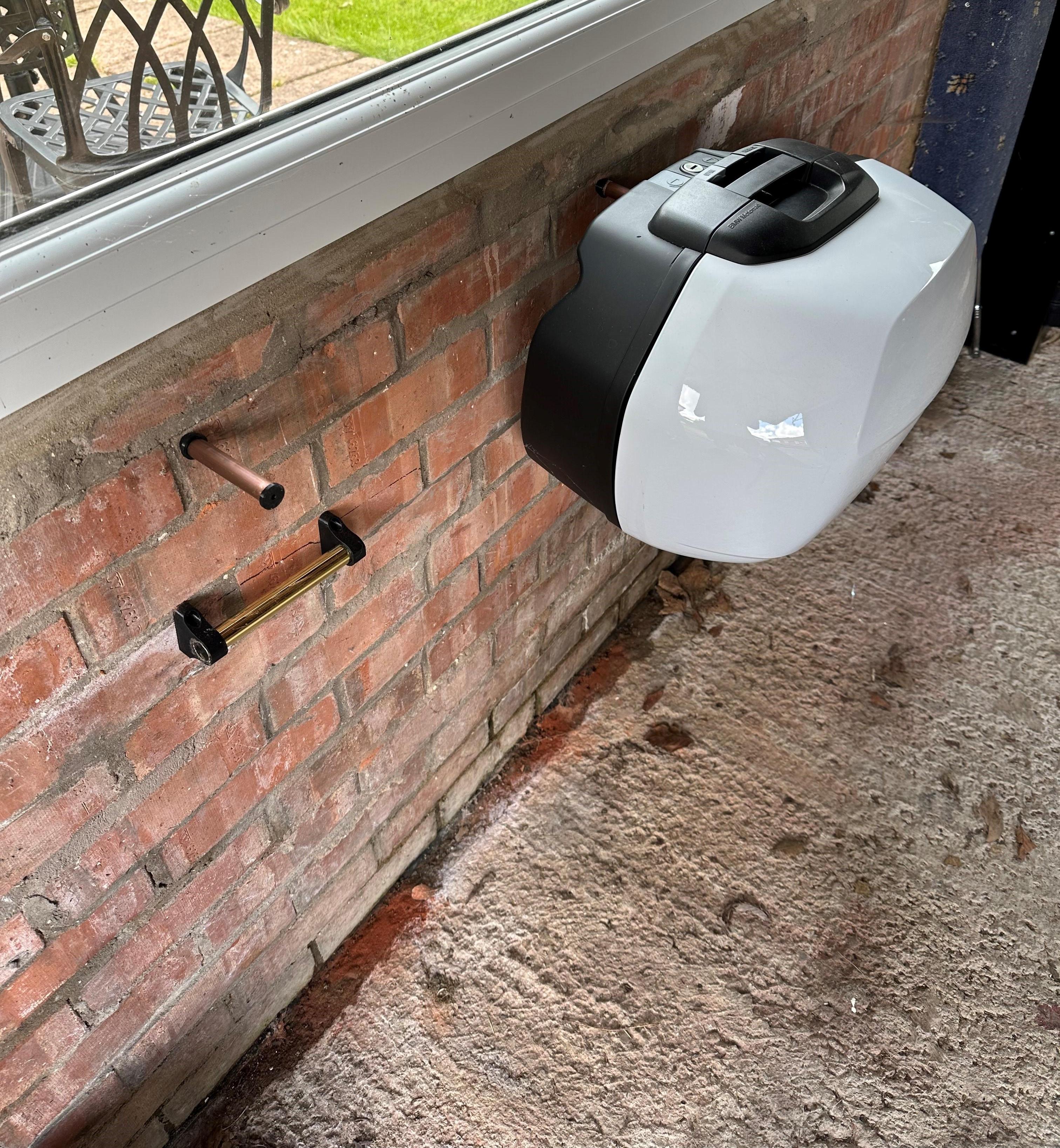 BMW R12000R/RS Pannier Wall Mounts