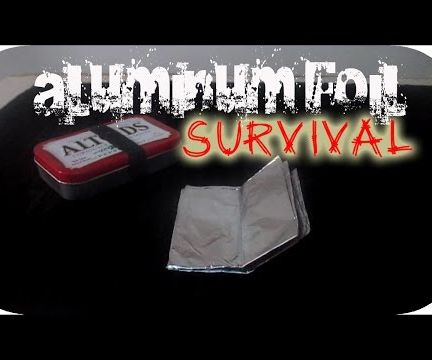  to Make an Aluminum Foil Cup (Survival) 