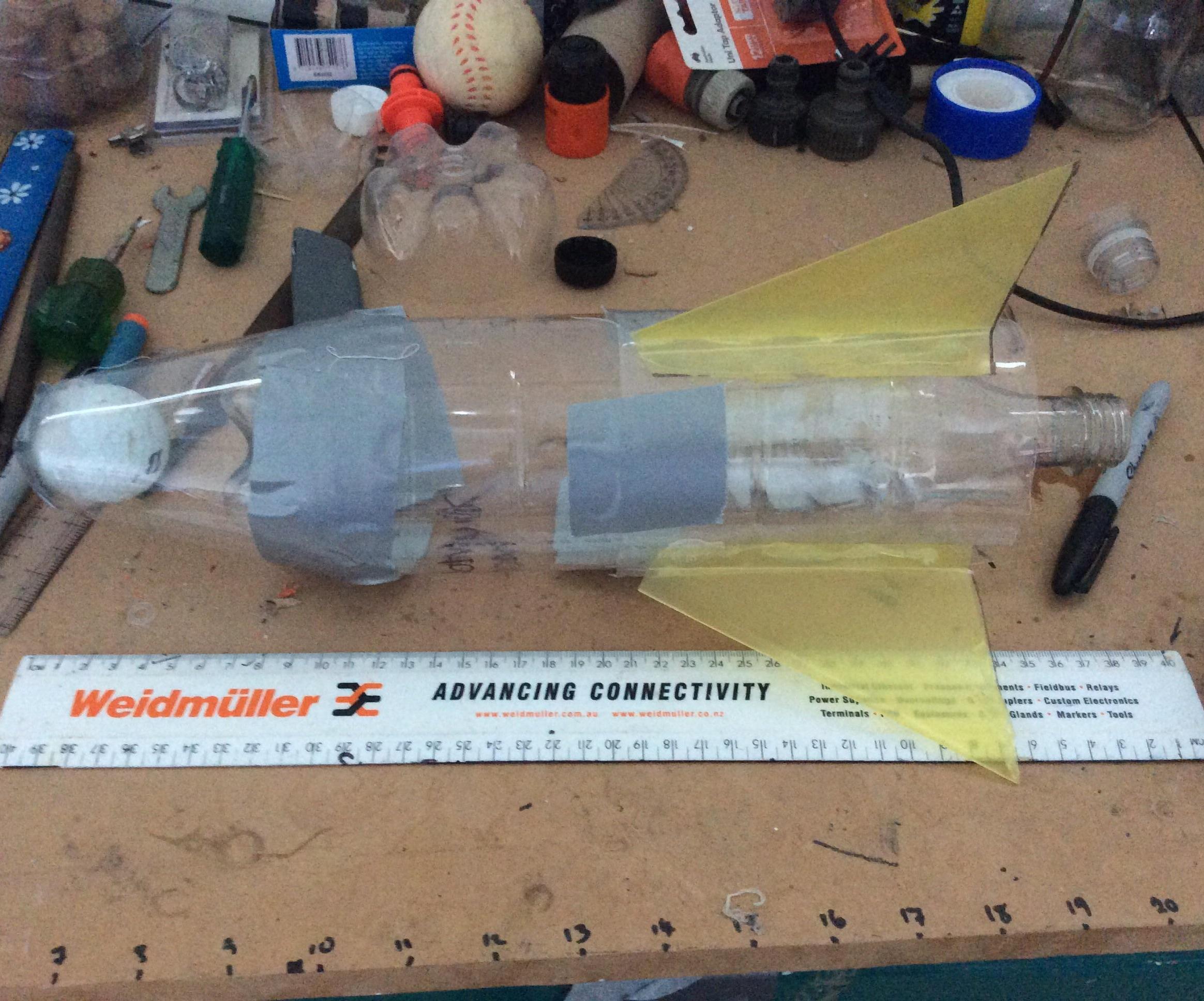 how to make a bottle rocket