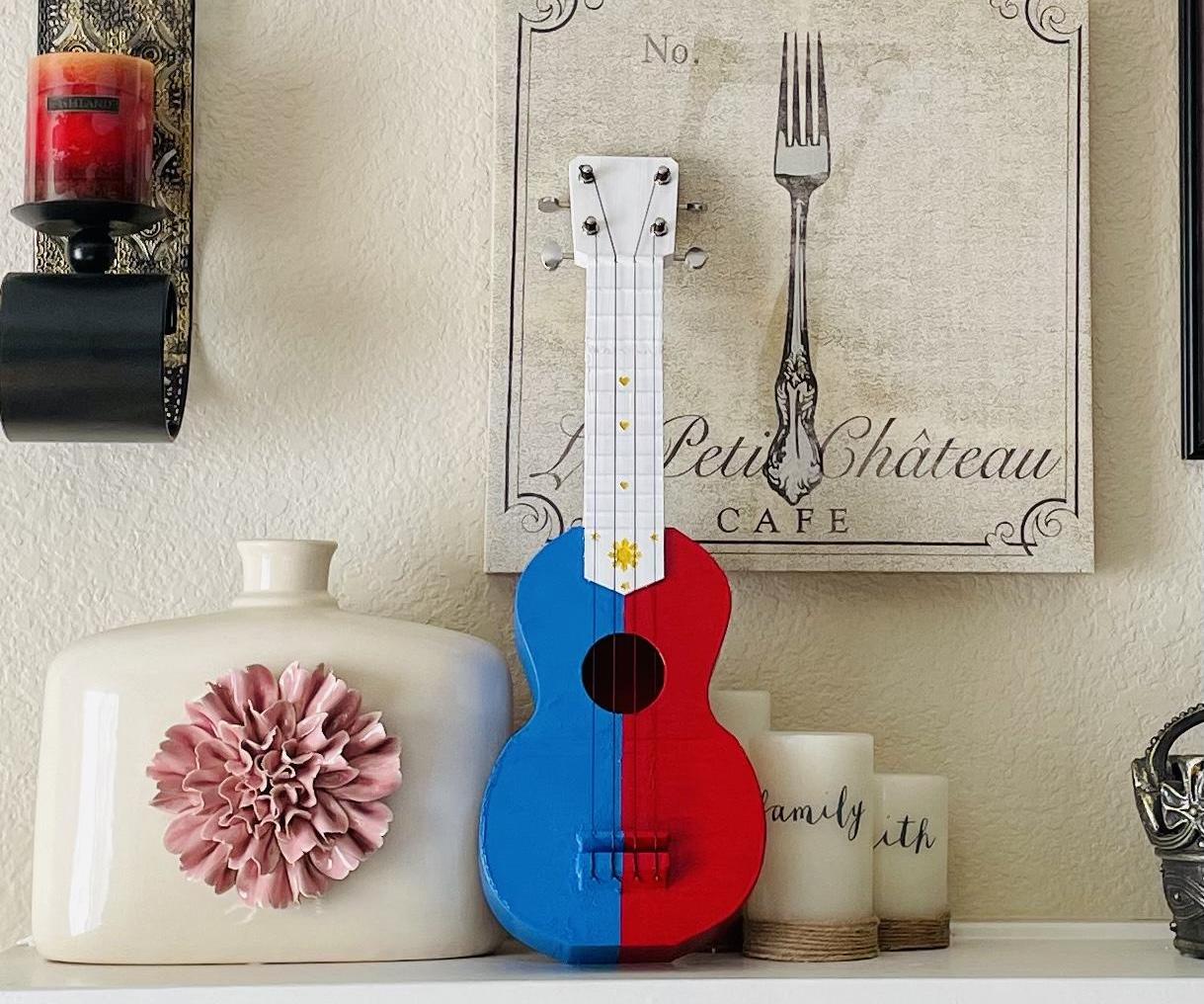 Playable 3D Printed Soprano Ukulele