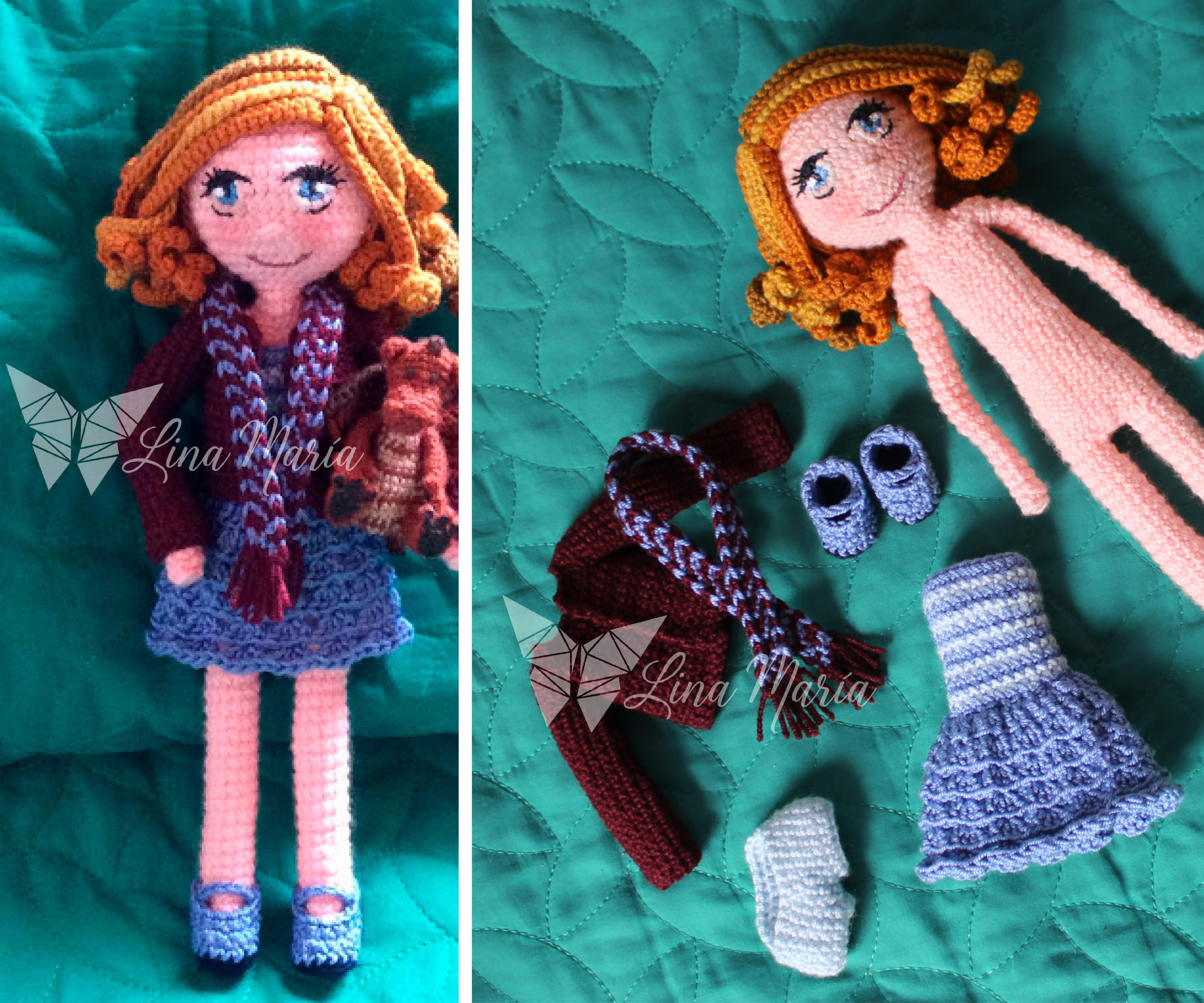 Crochet Doll - Sofia