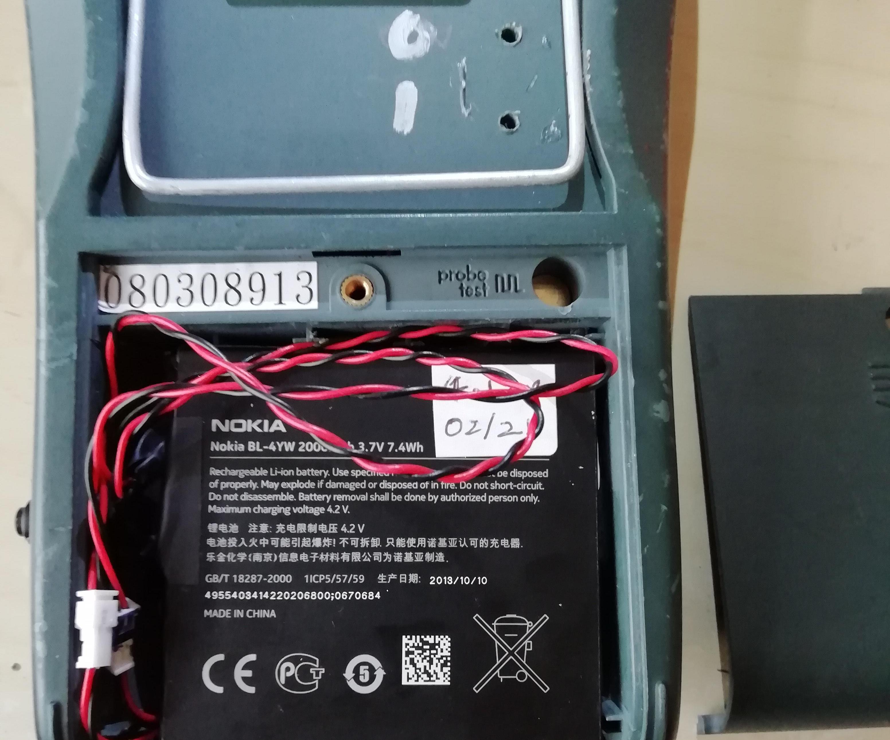 Lithium Powered HPS10 Oscilloscope