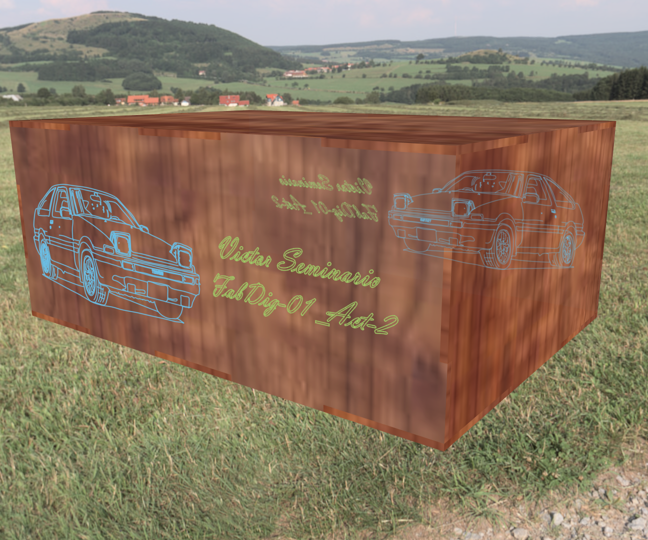 Cajita De Madera Personalizada