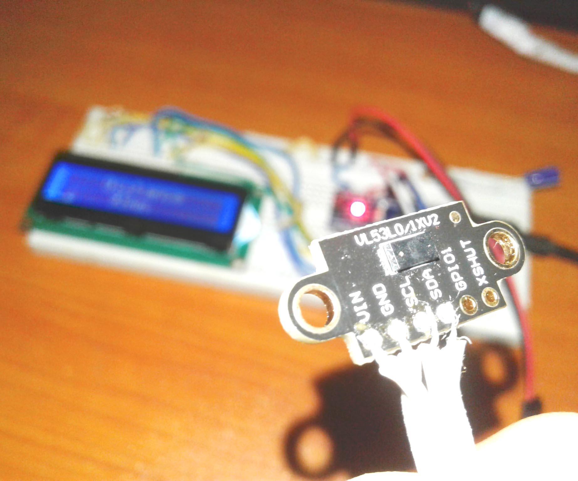 Precise Distance Measurement Using LiDAR