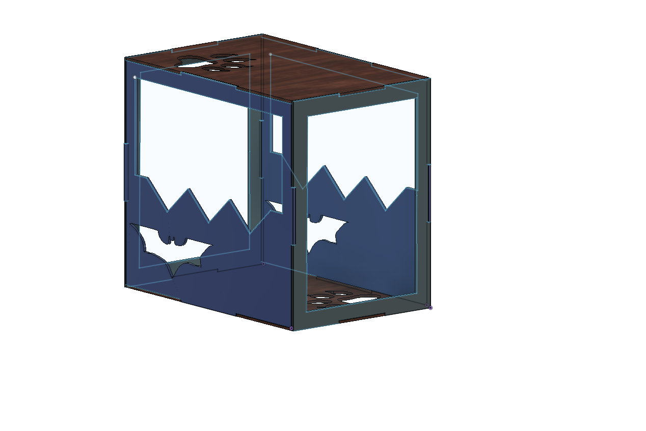 Caja Para GATOS Versión BATAMAN