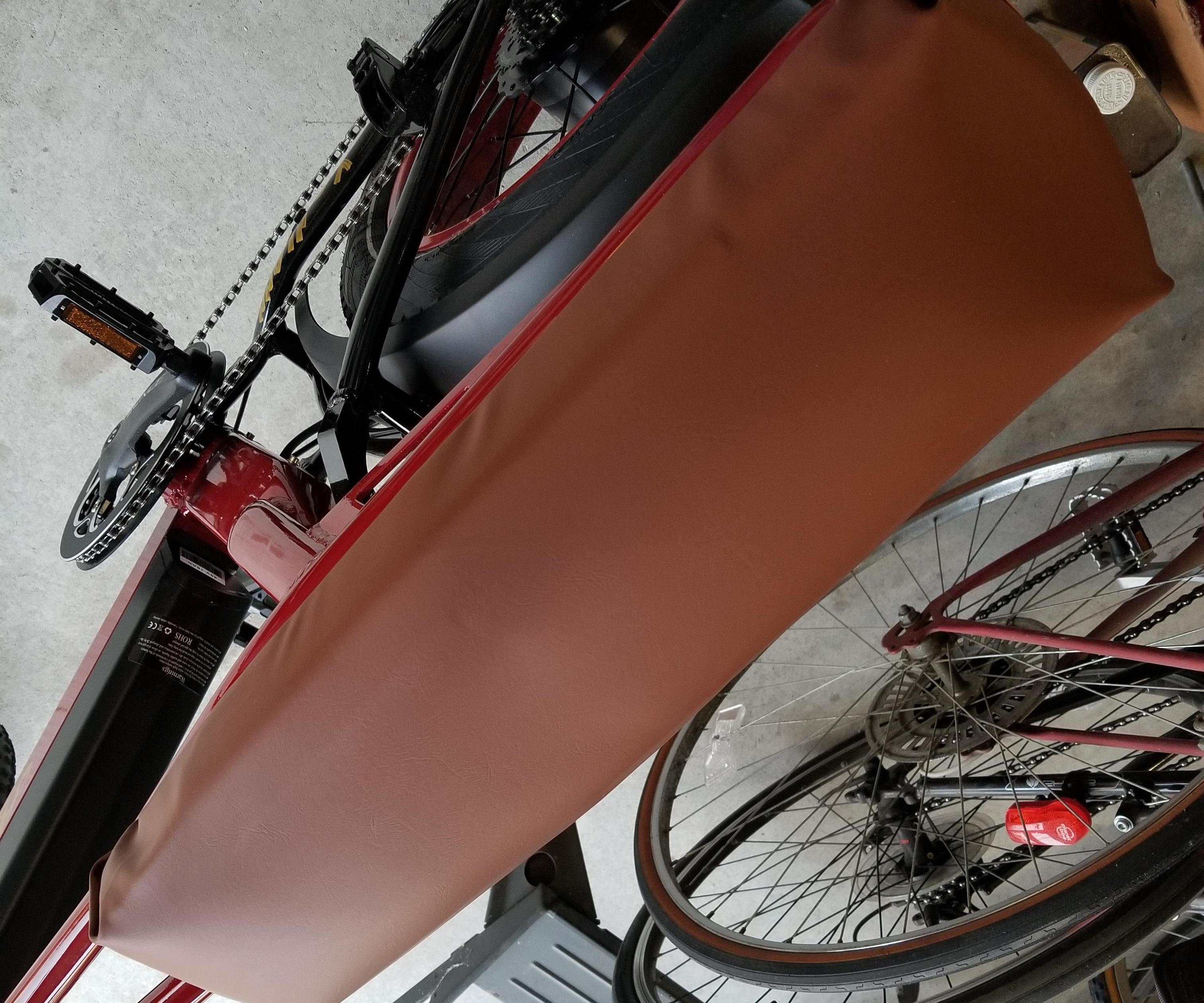 Simple Upholstery Seat for Ebkie ( Ariel Rider X-Class or Others)