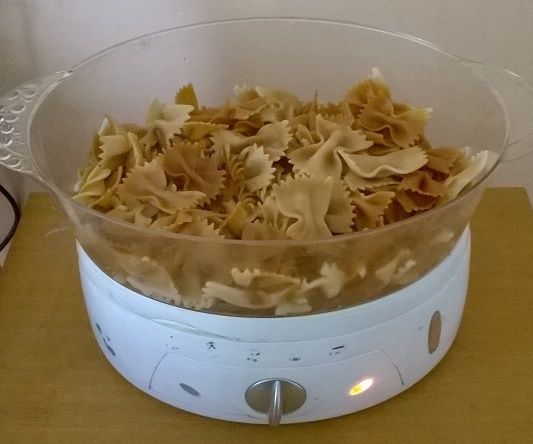 Steamed Pasta