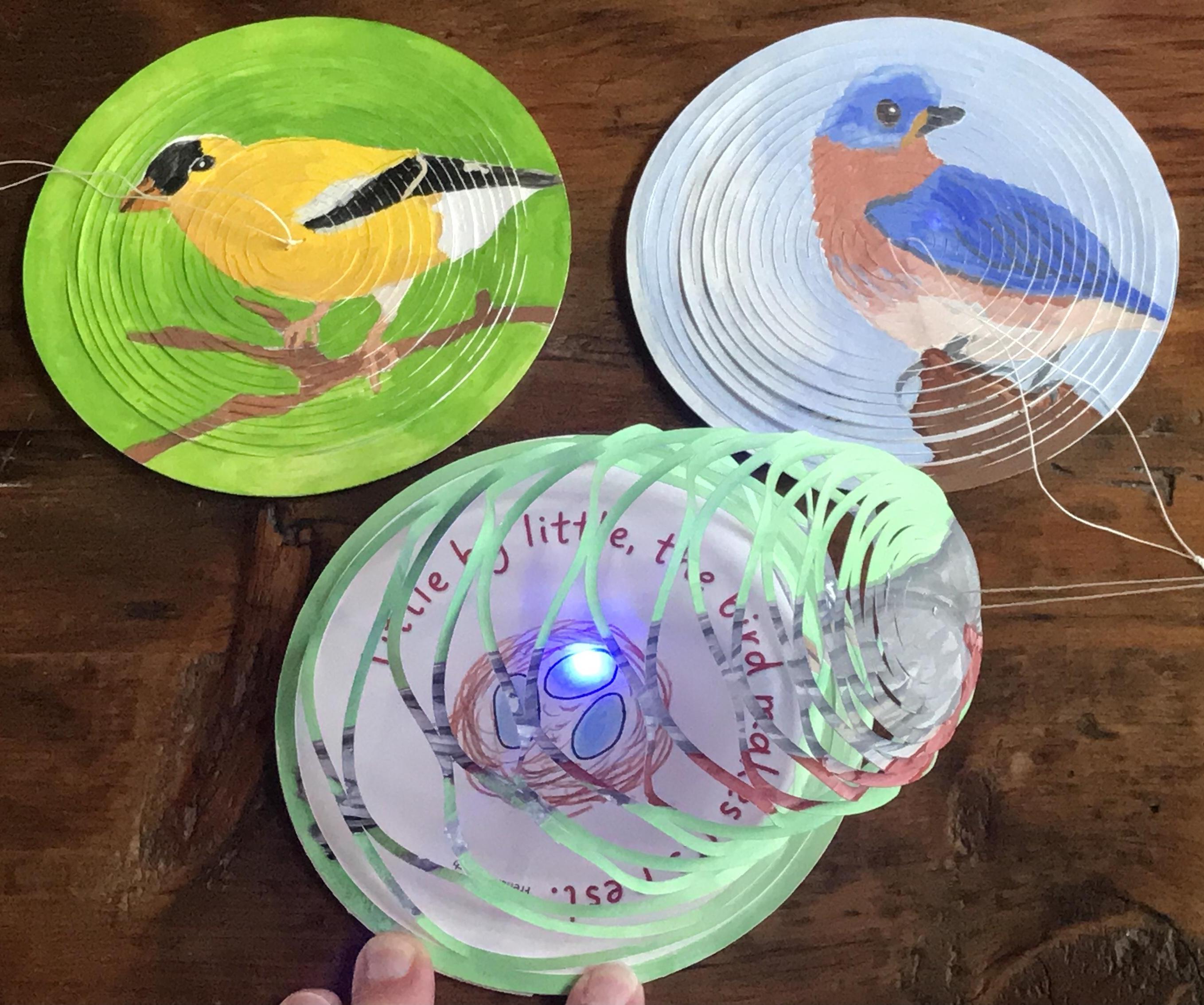 Electrified Cobweb Card (Featuring Chibitronics)