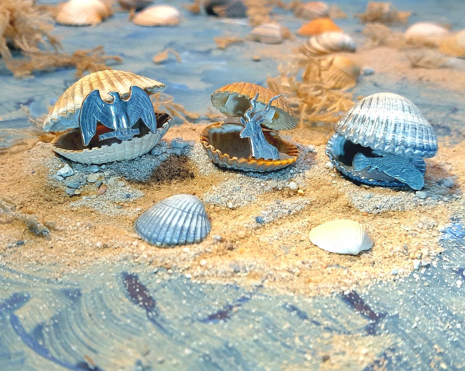 Small Gifts: Coin Animals in Sea Shells