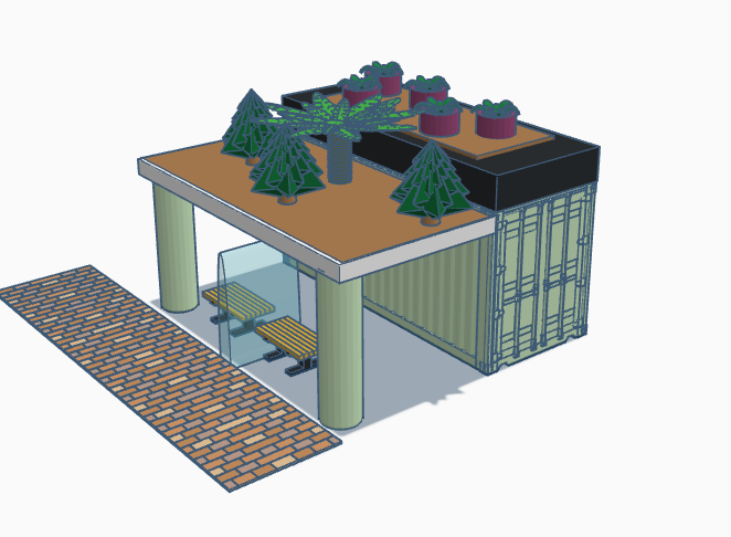 ECO-Friendly Bus Stop