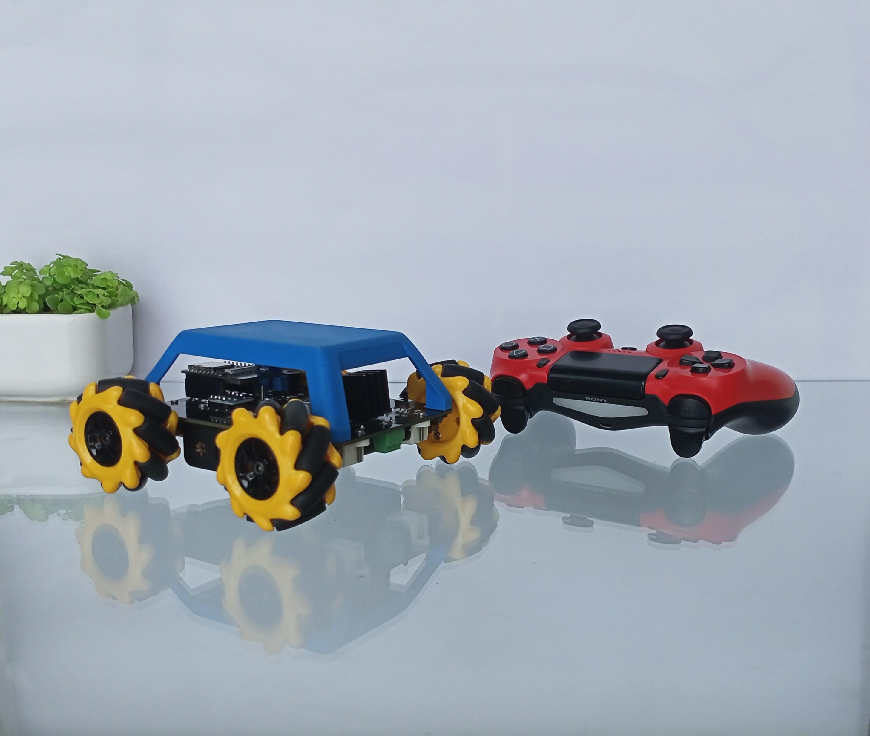 PS4 Controlled Holonomic Drive