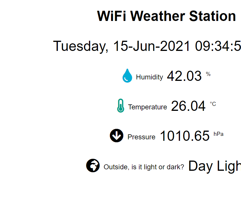ESP8266 NodeMCU - Automated WiFi Night Lights, NTP and Weather Station