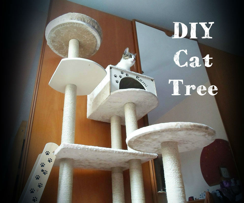 DIY Cat Tree House