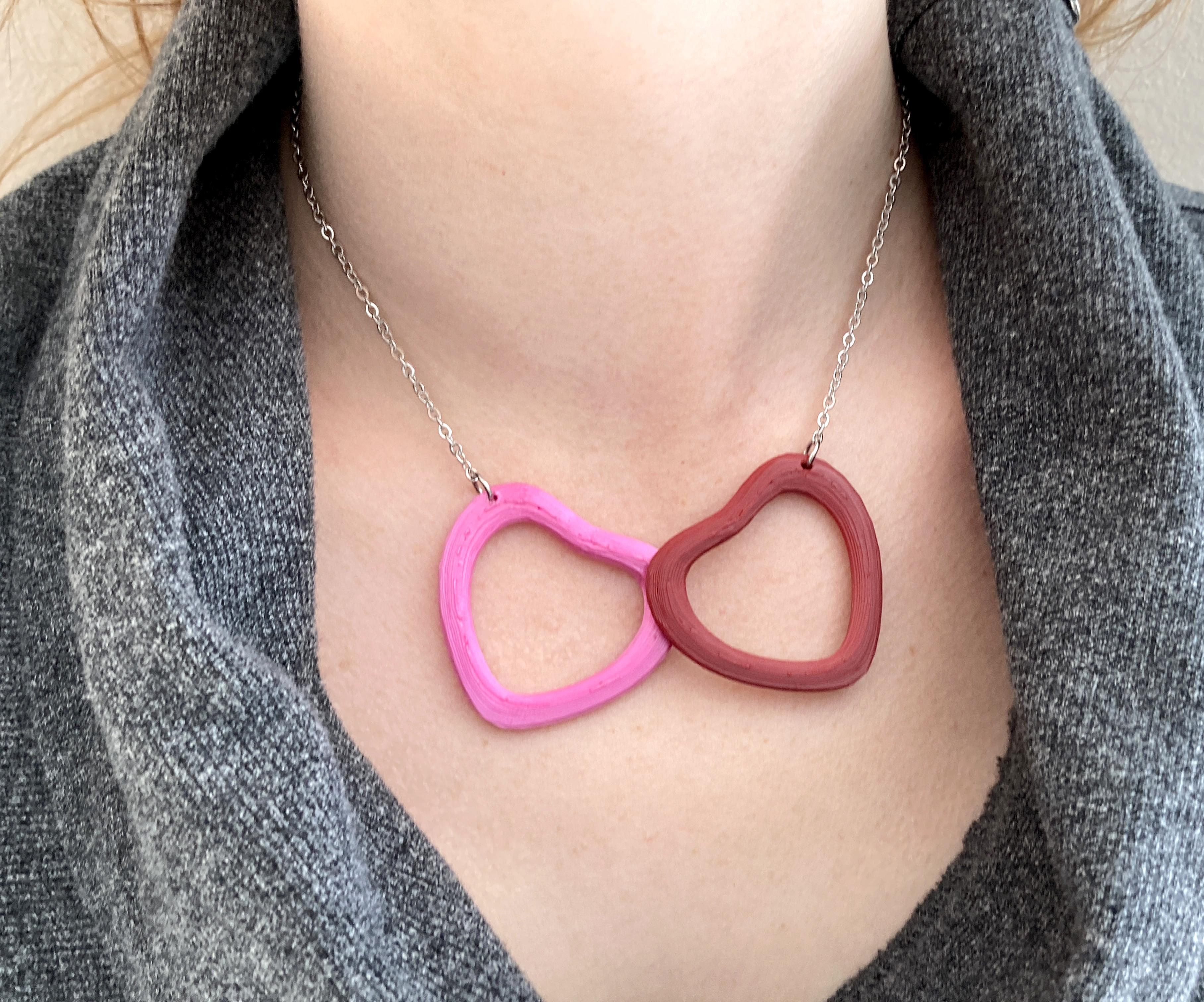 Connecting Magnetic Hearts Necklace