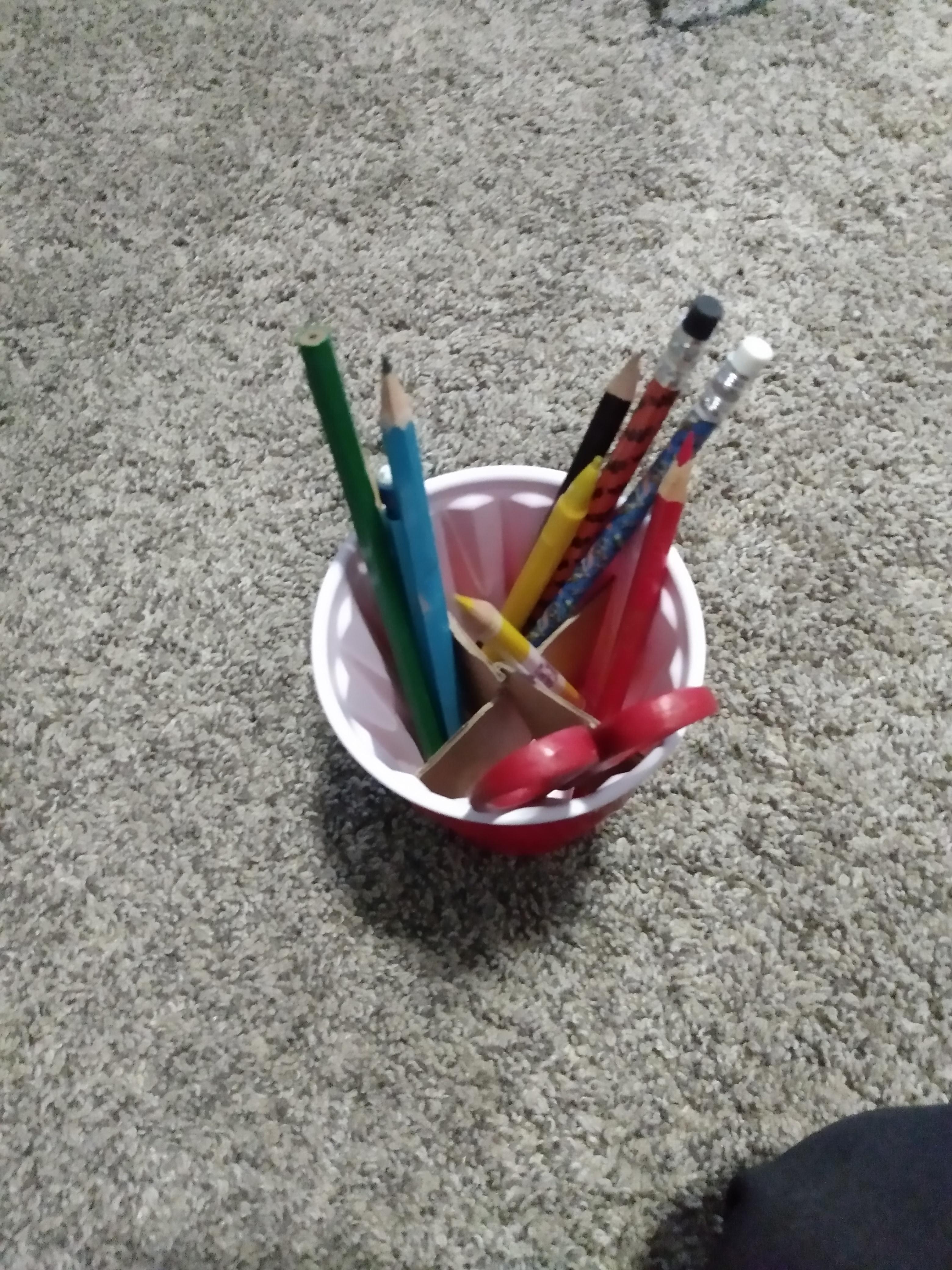 Pencil Scissor, Marker  Organizer 2.0 