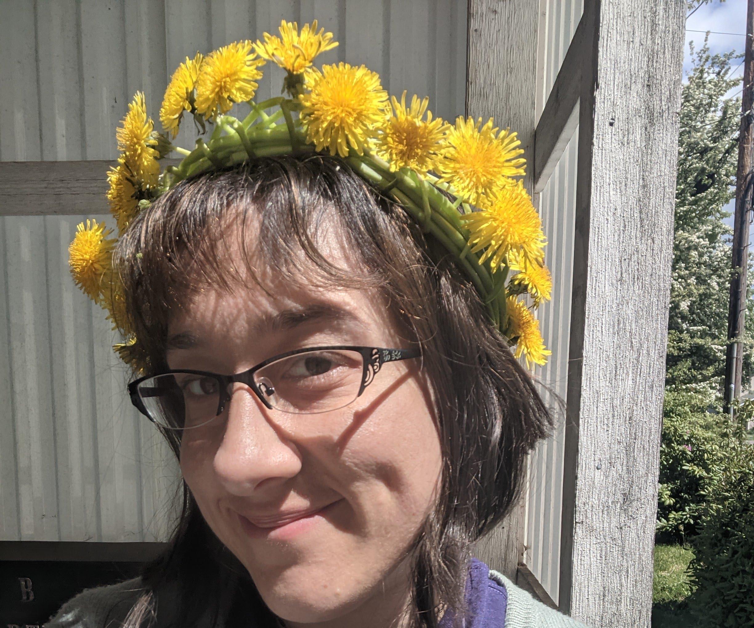 Earth Mother Dandelion Crown