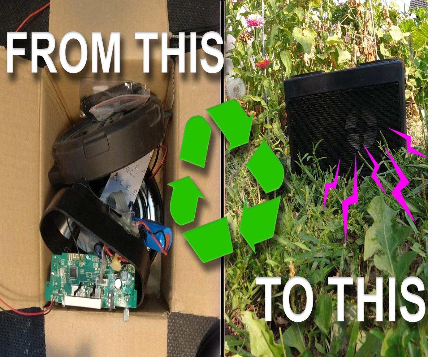 Recycled Bluetooth Spekaer