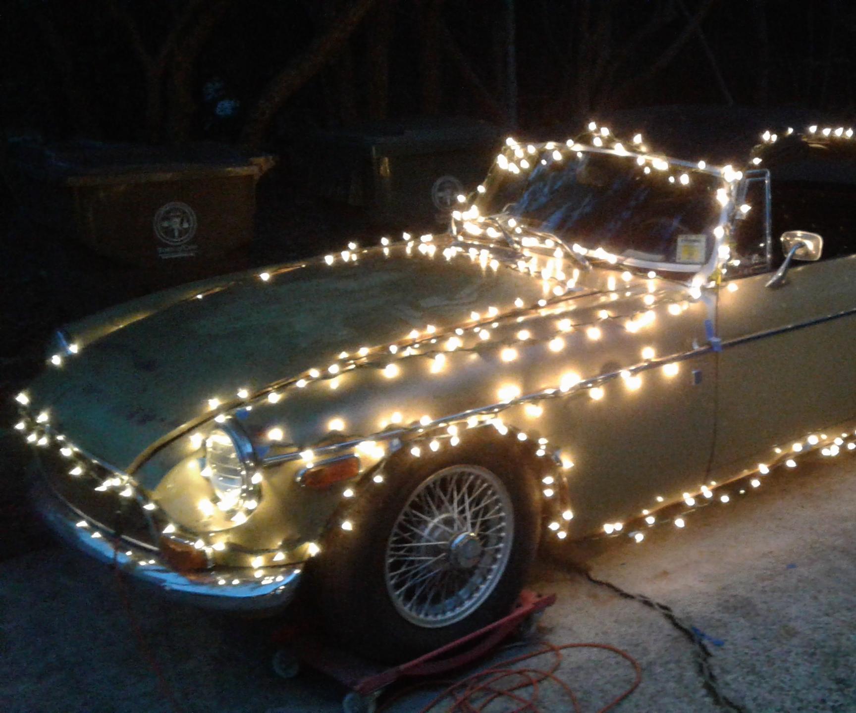 Christmas Car Lights