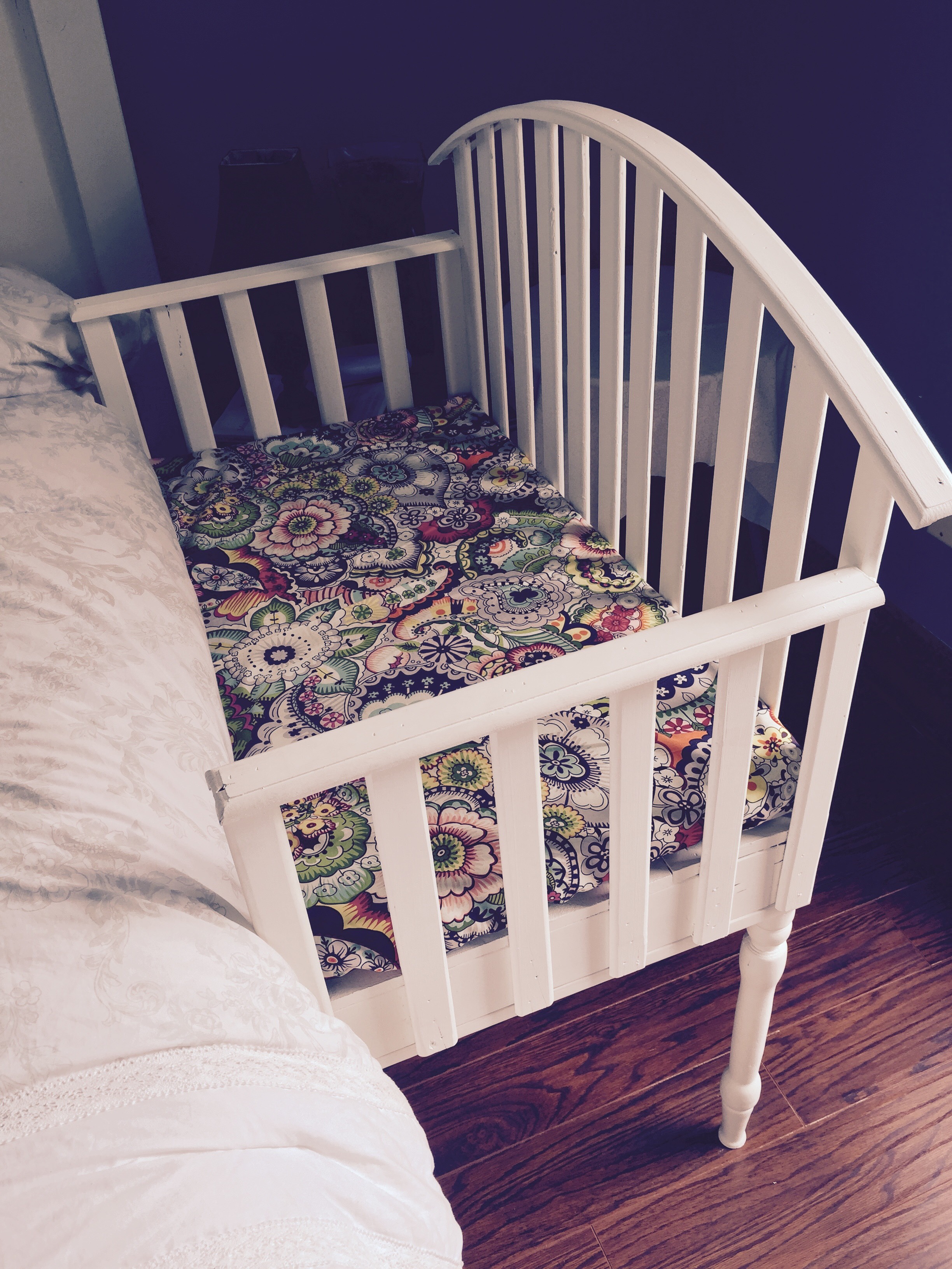 Pallet Wood Co-Sleeper