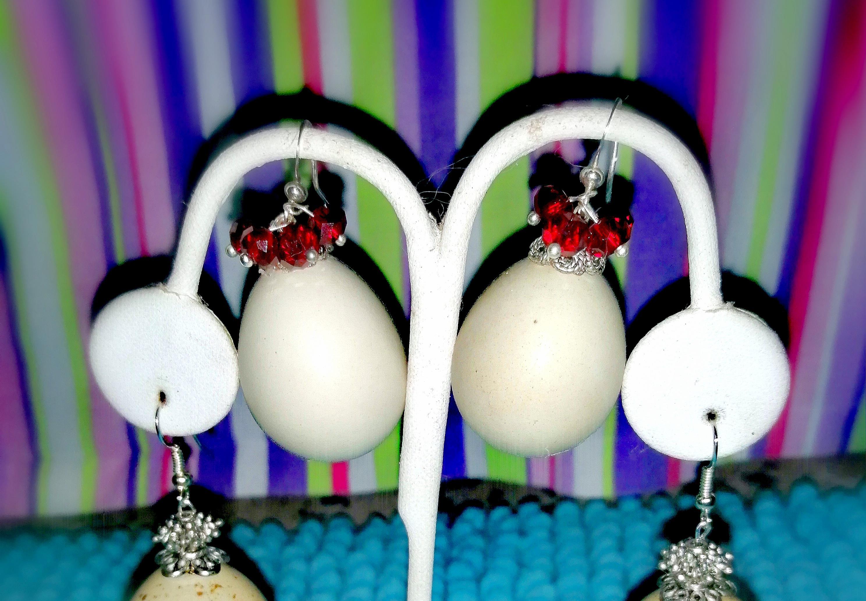 Charming Quail Egg Earrings