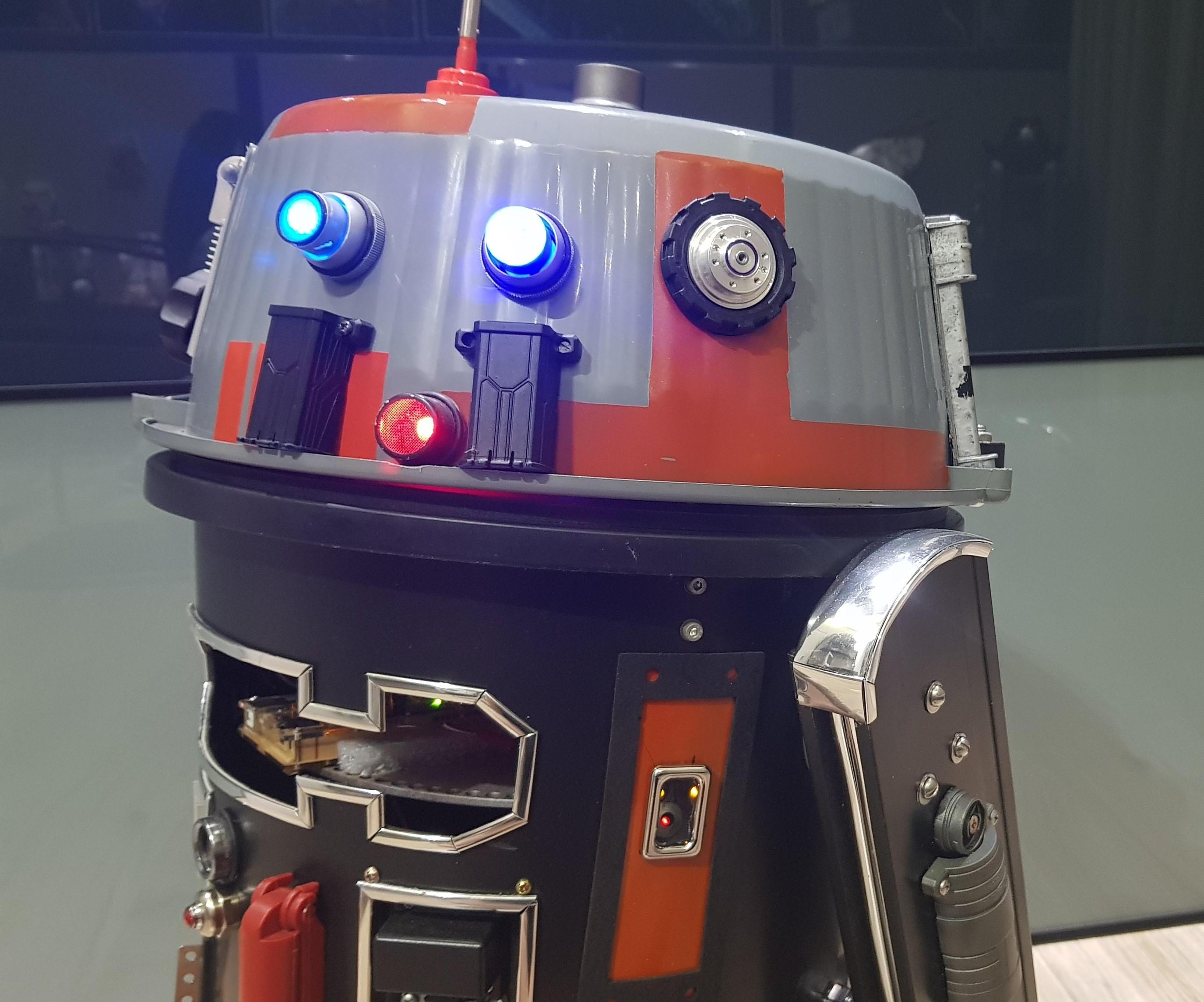 Homemade Real Size Astromech Droid