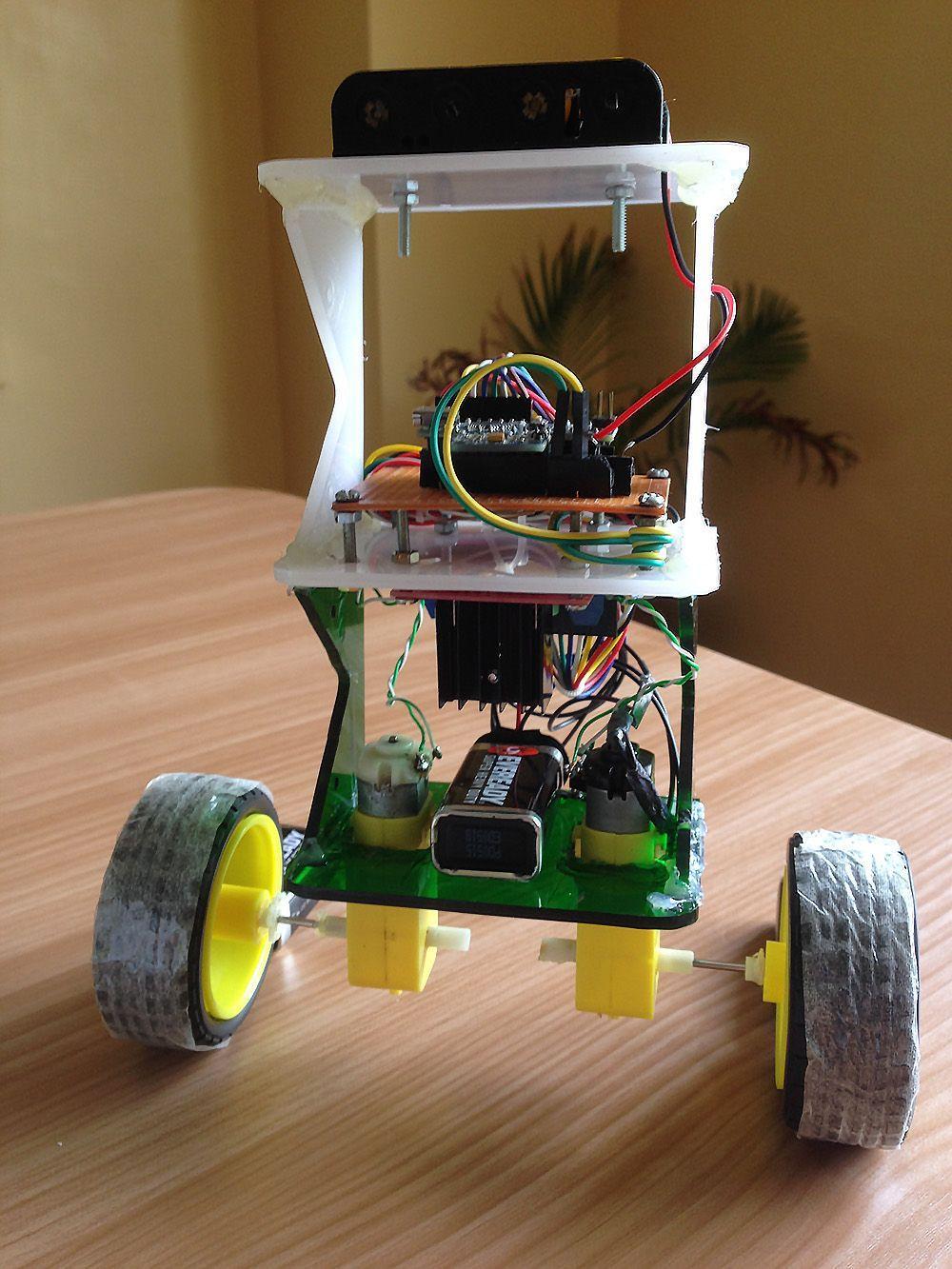 Self Balancing Robot Using Arduino Nano and MPU 6050 